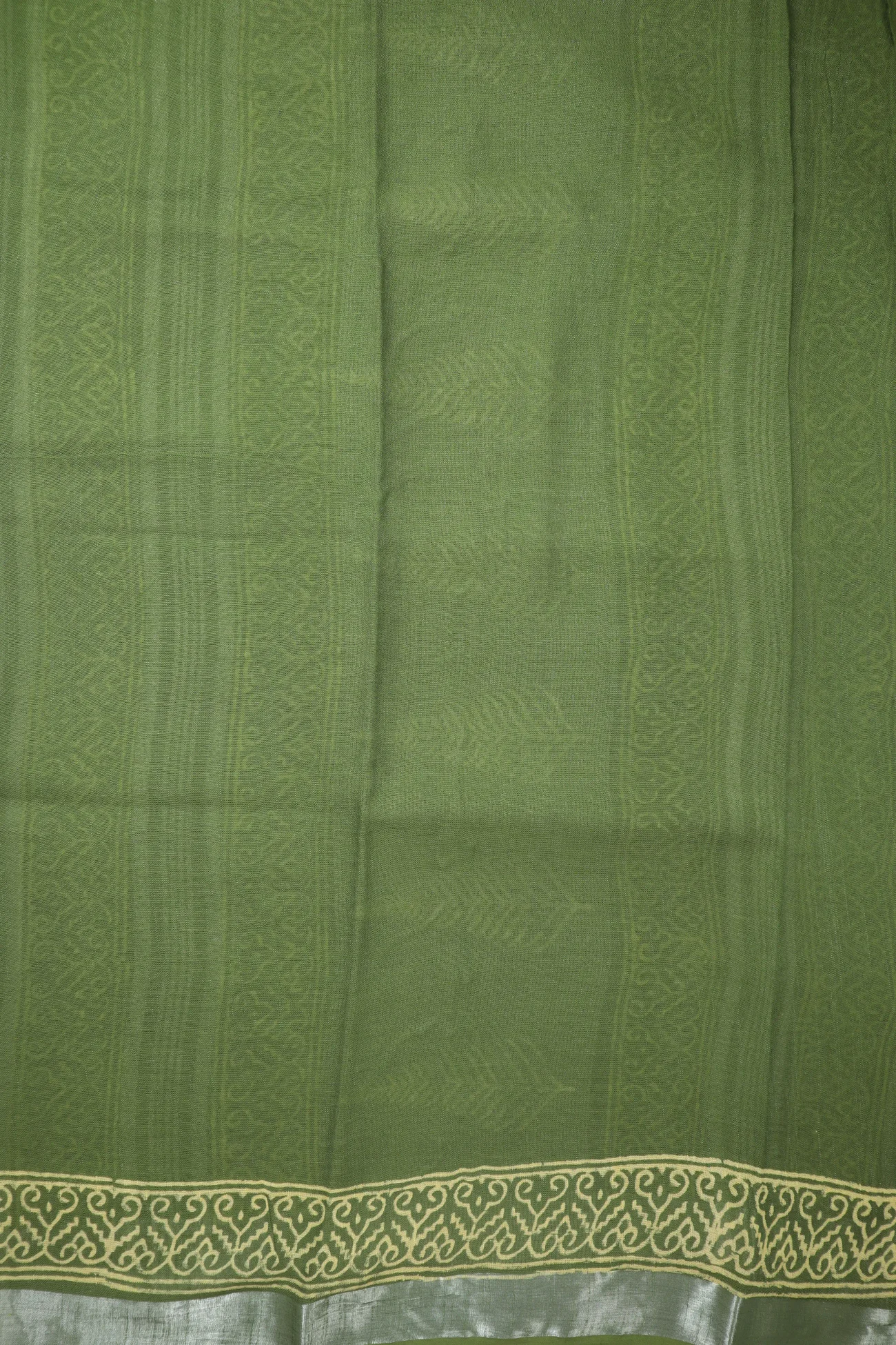 olive-drab-flower-pot-linen-block-printed-saree-lnp000201-c