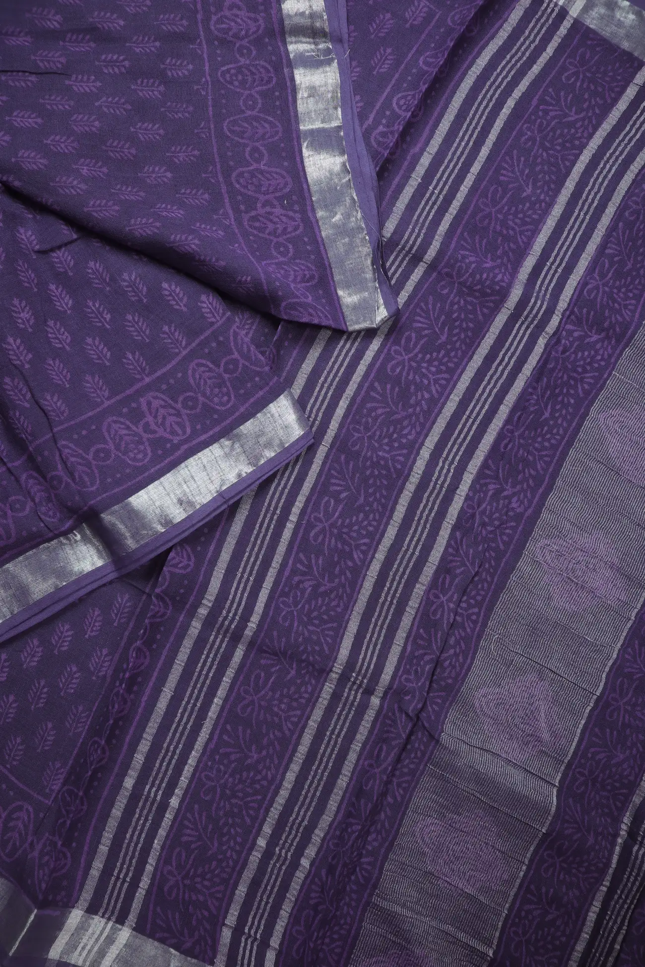 purple-leaf-linen-block-printed-saree-lnp000224-b