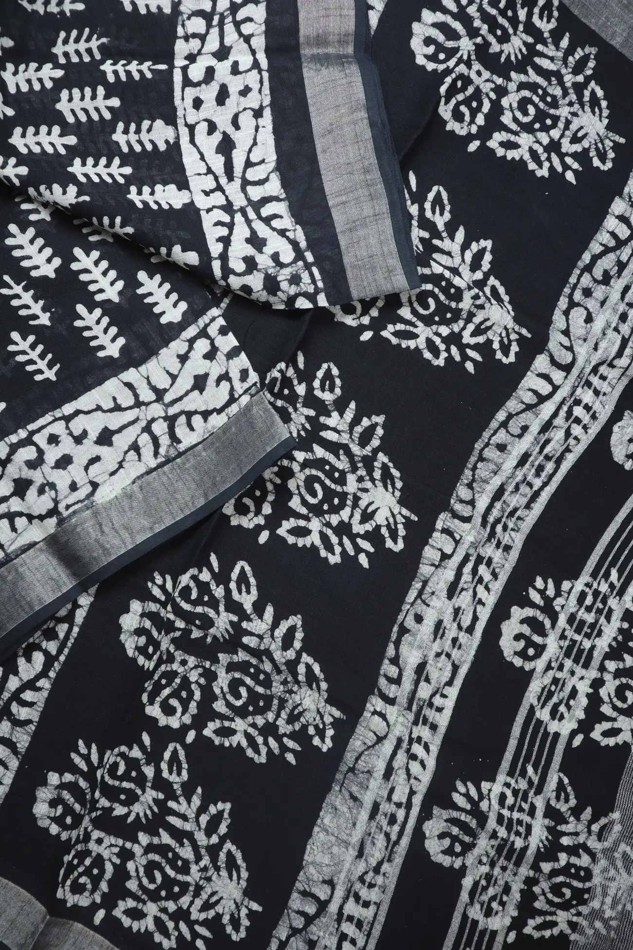 brick-leaf-linen-block-printed-saree-lnp000212-b