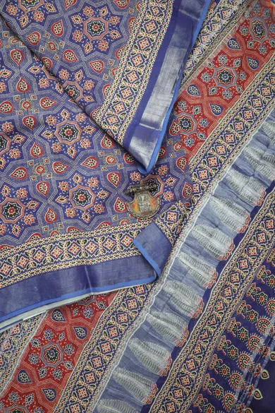 navy-flower-linen-block-printed-saree-lnp000215-a