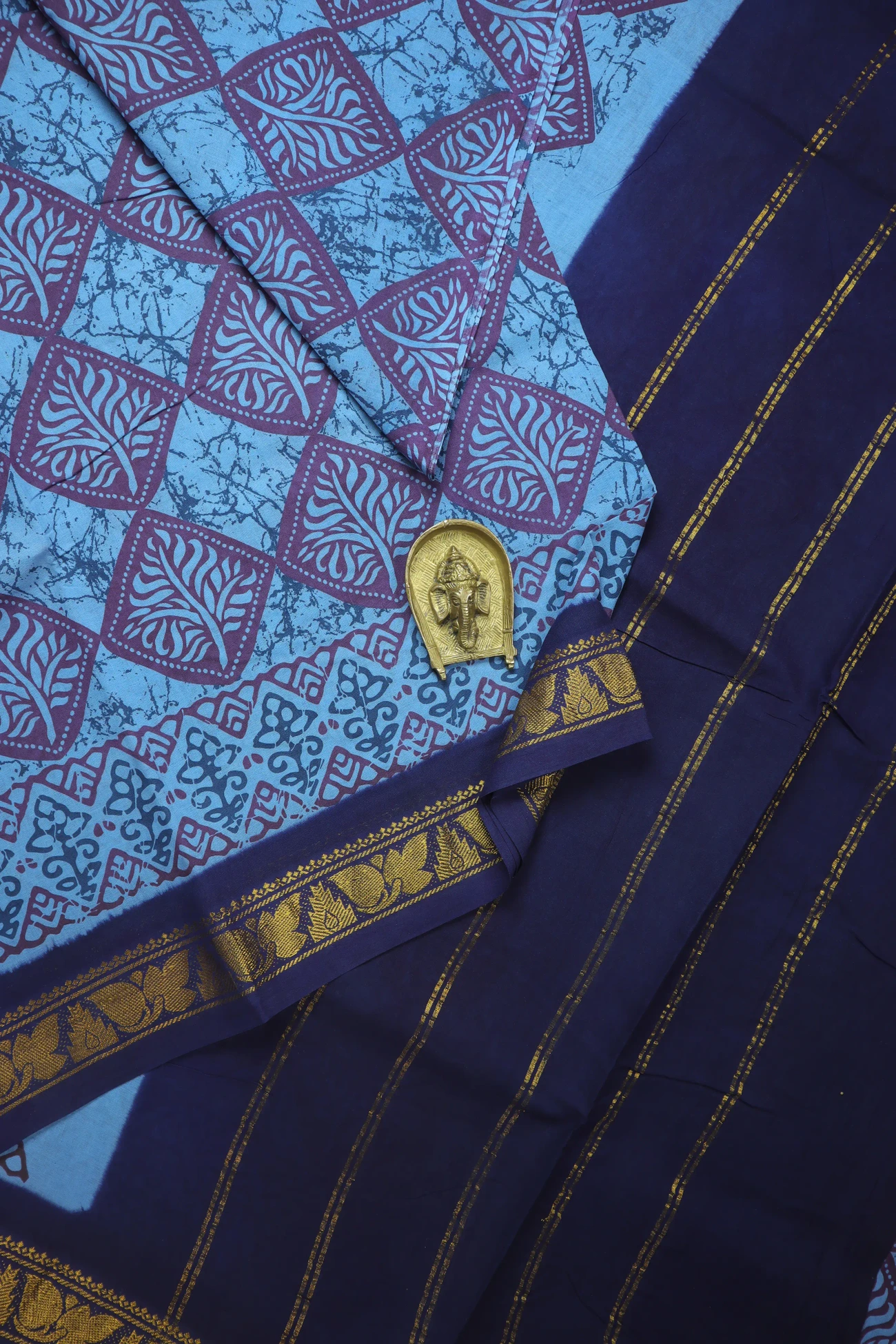 sky-blue-batik-flower-thalampoo-reku-madurai-sungudi-saree-ss006533-a