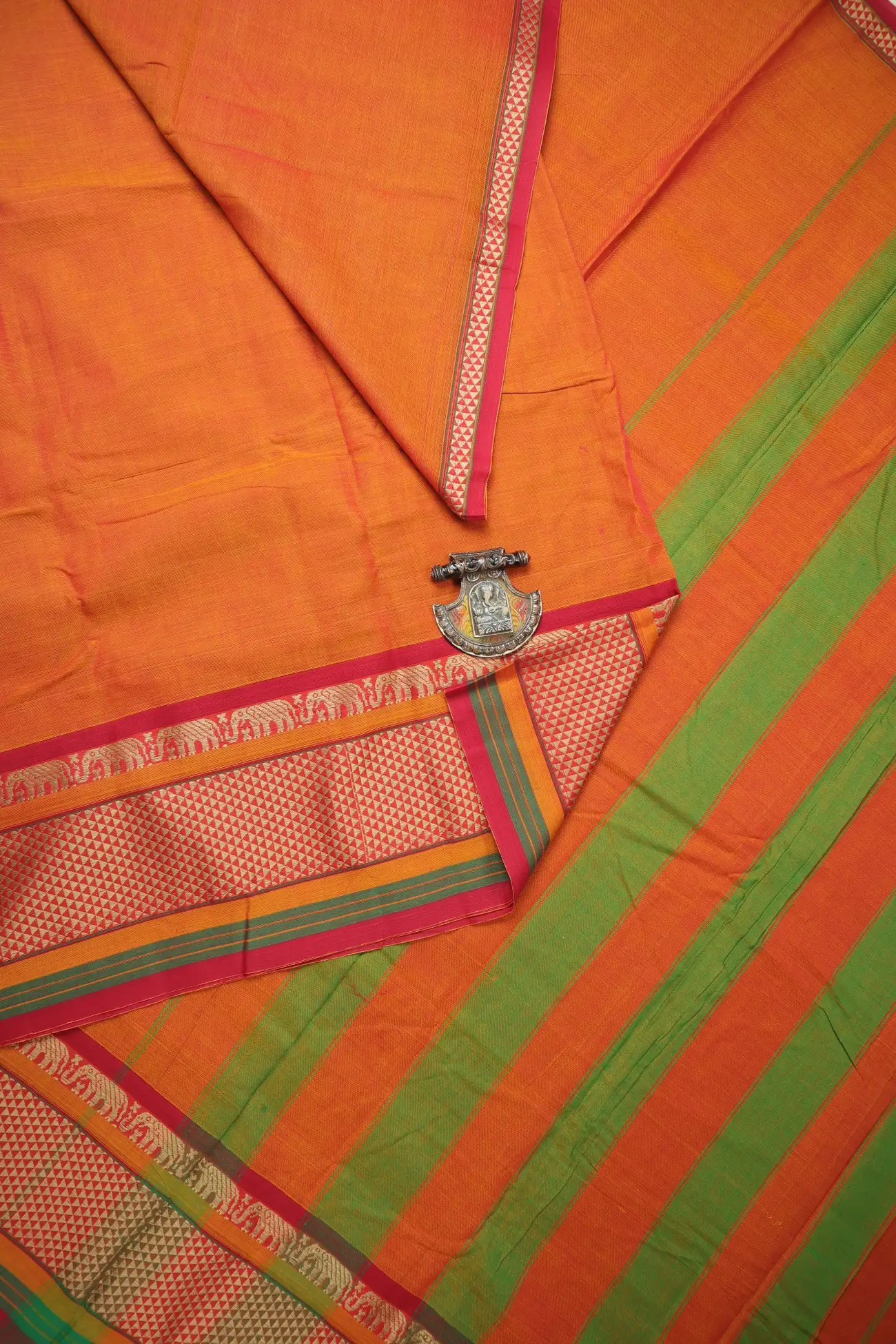 orange-elephant-diamoned-narayanpet-saree-pk002968-a
