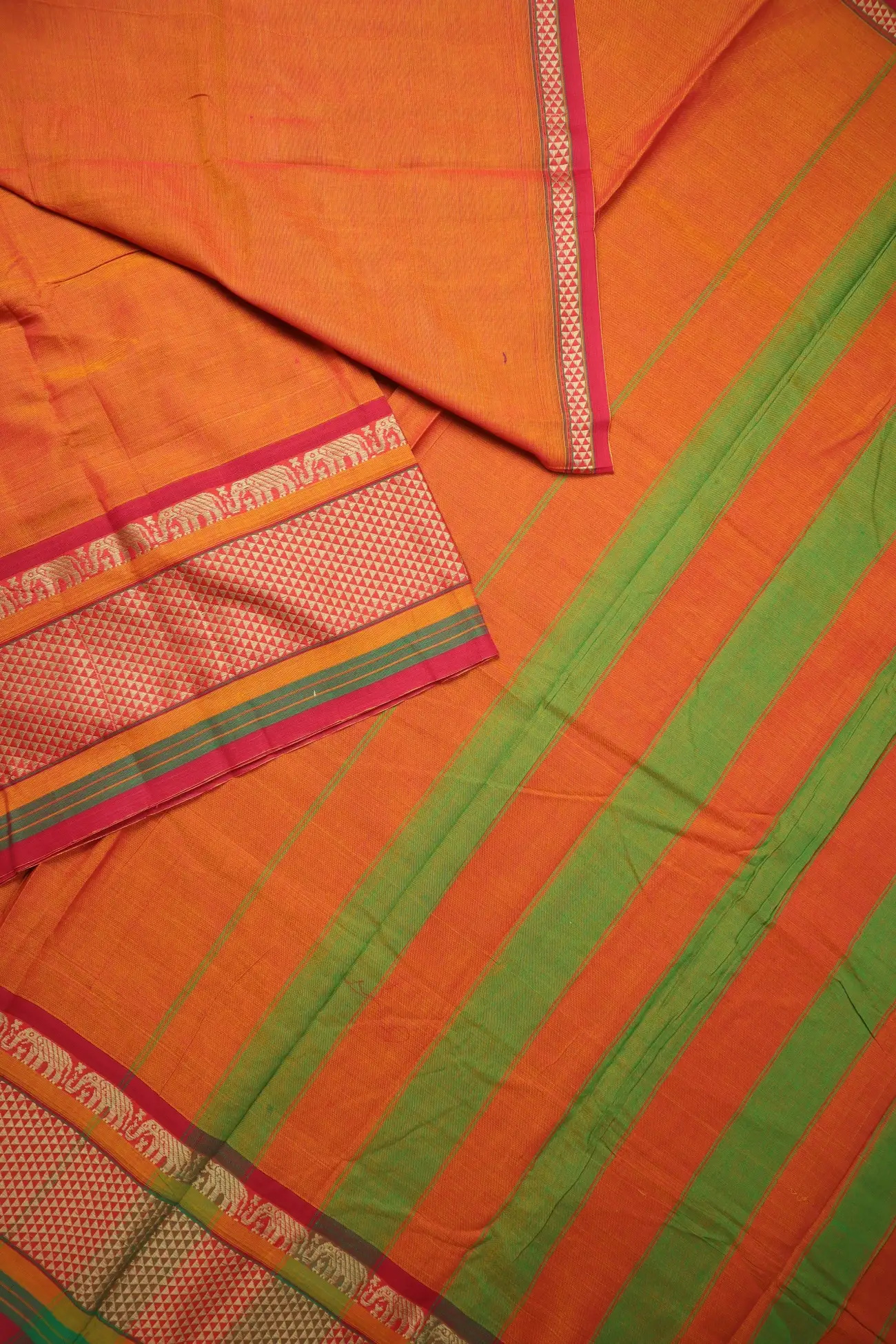 orange-elephant-diamoned-narayanpet-saree-pk002968-b