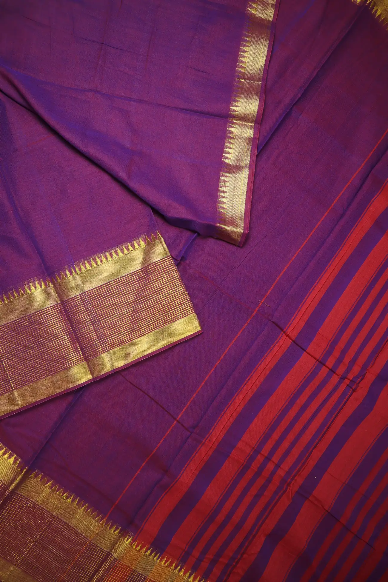 magenta-bavanji-border-temple-narayanpet-saree-pk002789-b