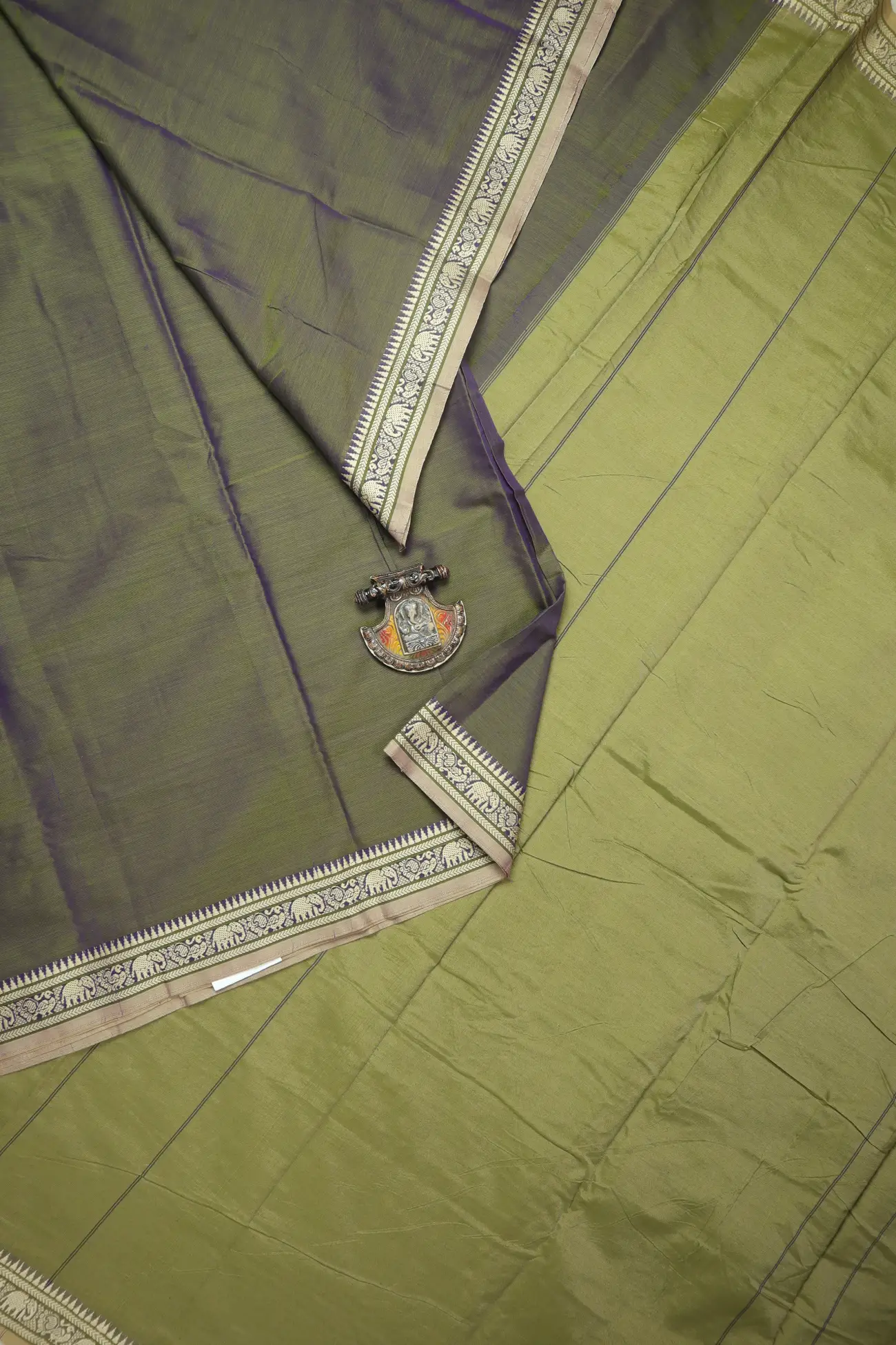 olive-elephant-peacock-narayanpet-saree-pk003172-a