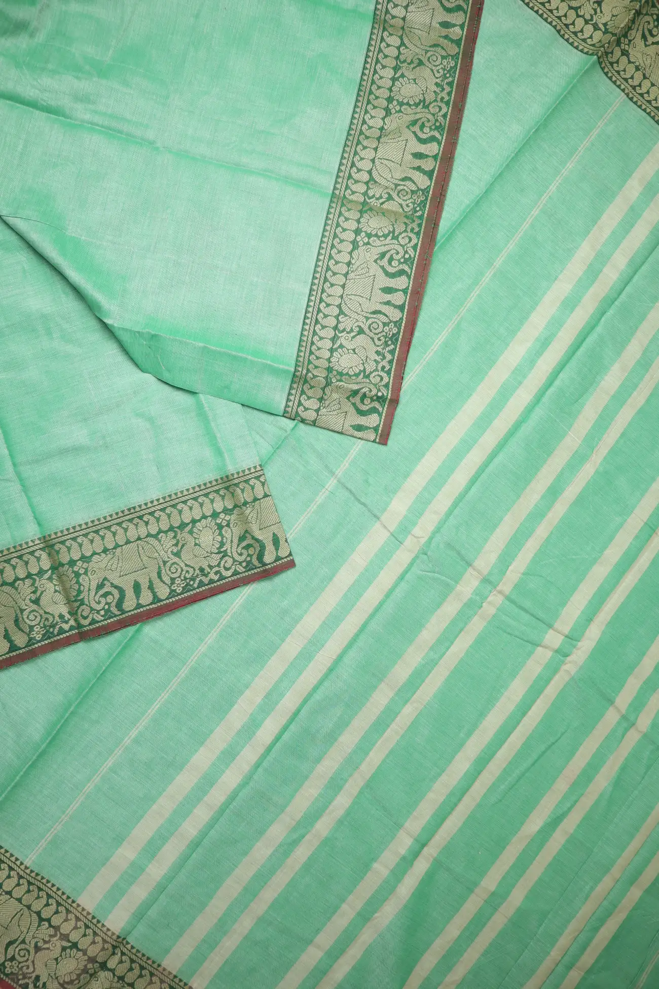 pista-green-elephant-peacock-narayanpet-saree-pk002975-b