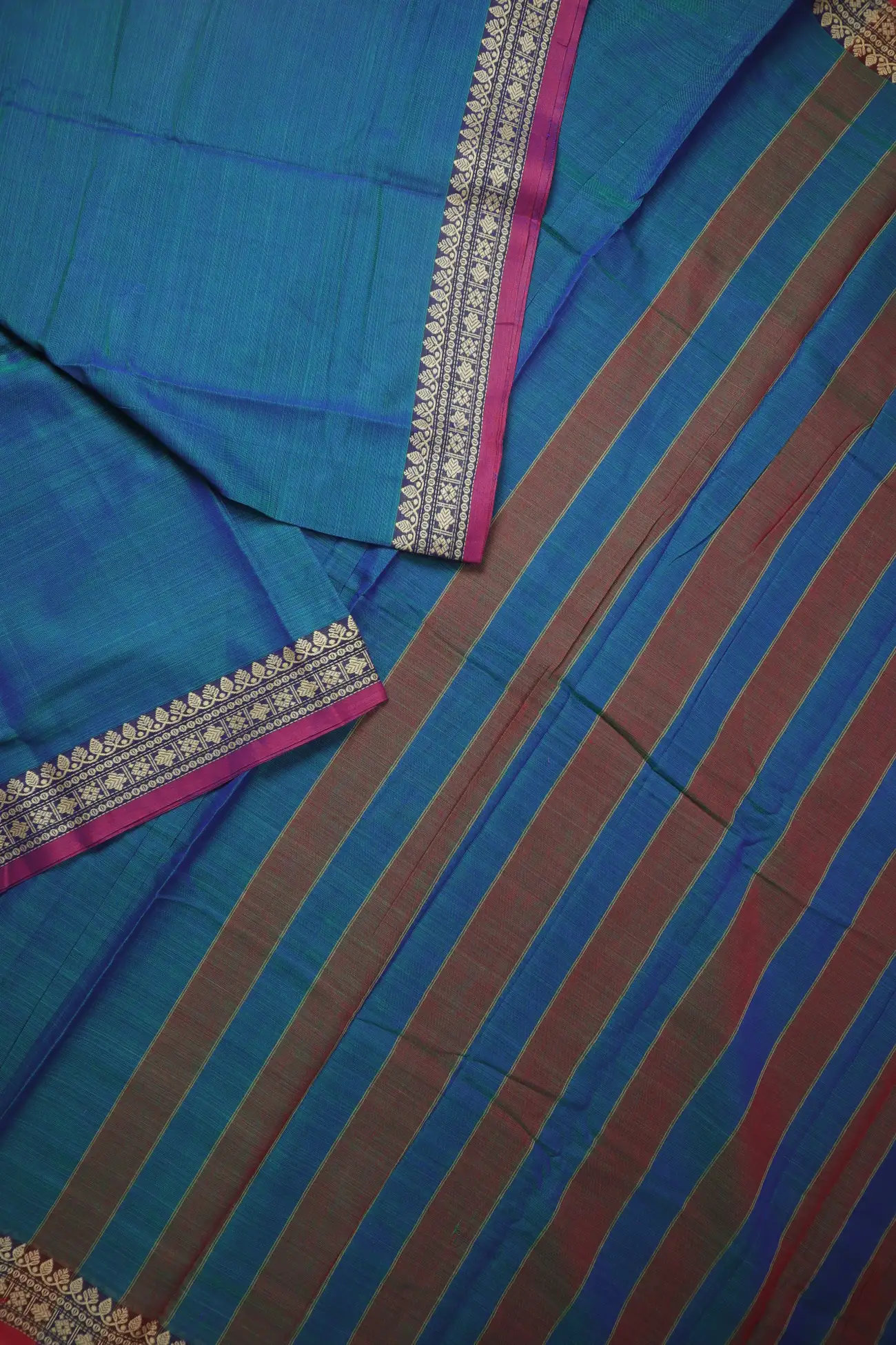 teal-leaf-narayanpet-saree-pk002820-b