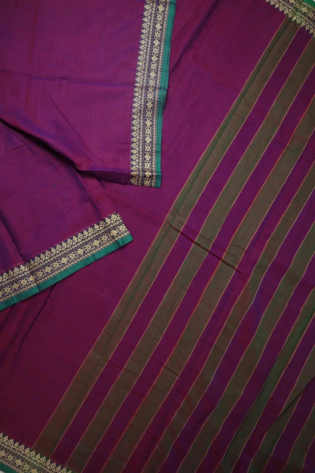 magenta-leaf-narayanpet-saree-pk002976-b