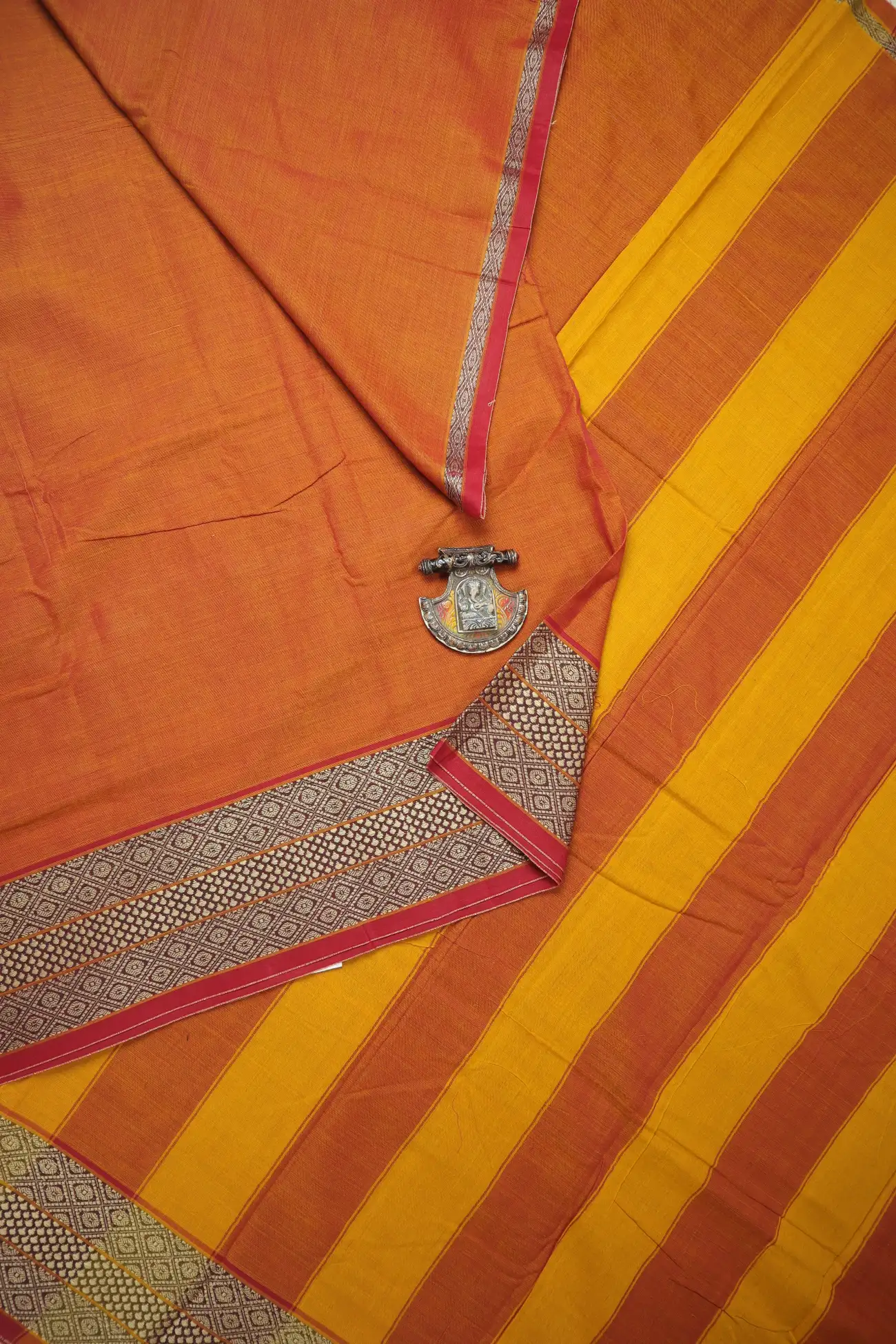 orange-ruthratcham-narayanpet-saree-pk002945-a