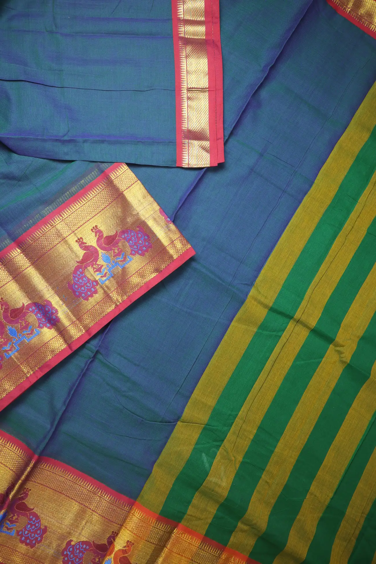 peacock-blue-paithani-design-narayanpet-saree-pk002804-b