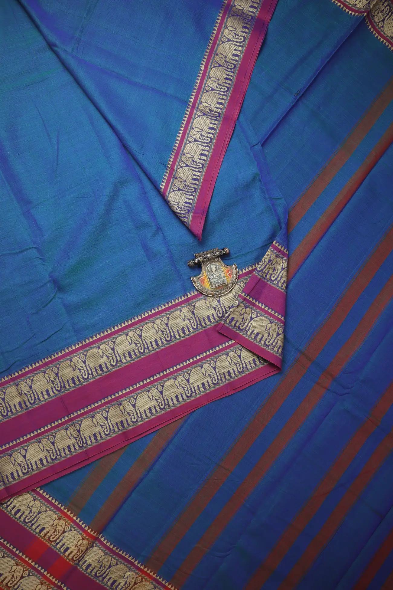 teal-elephant-narayanpet-saree-pk002871-a