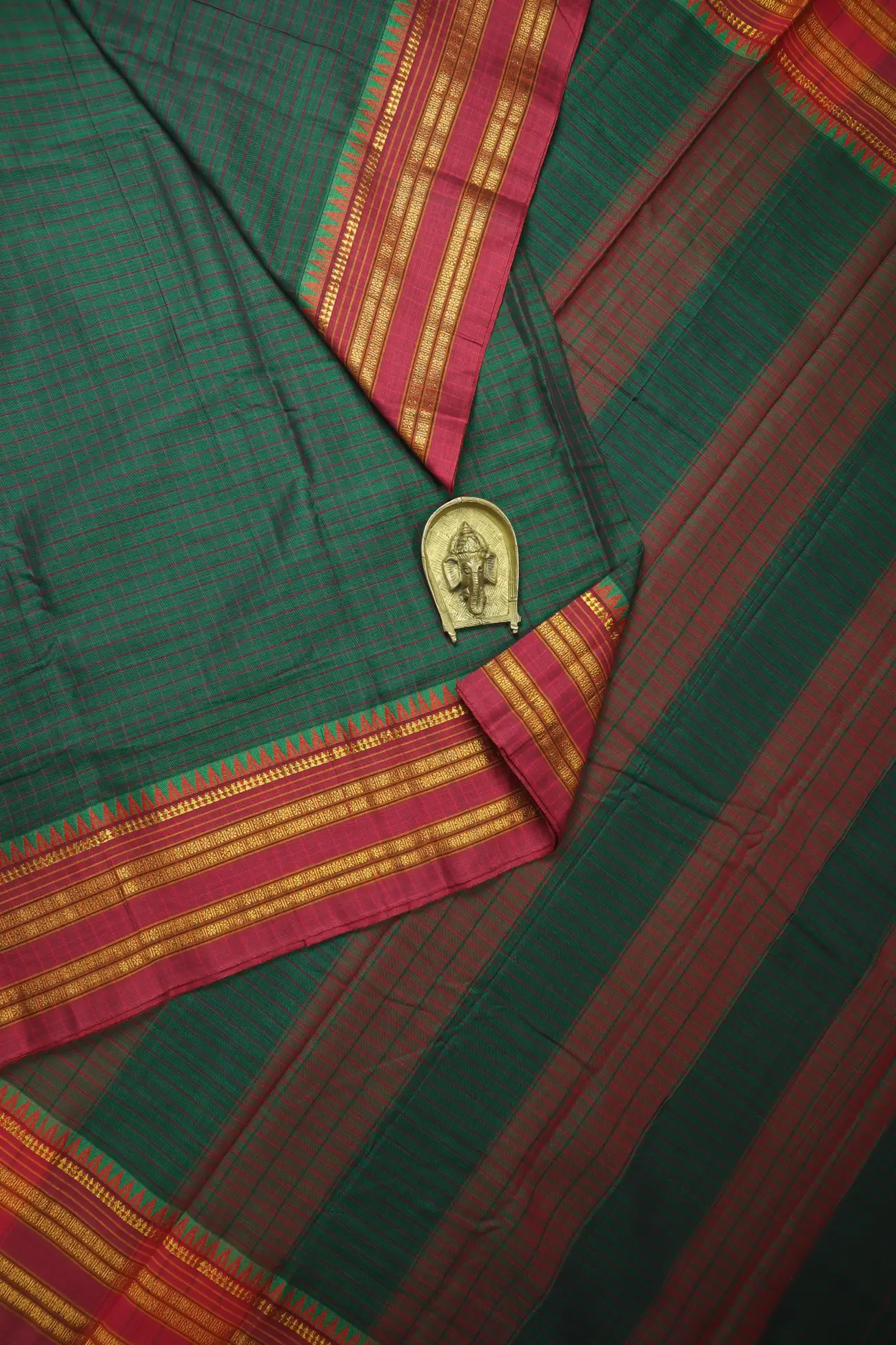 dark-green-ruthratcham-narayanpet-saree-pk002830-a