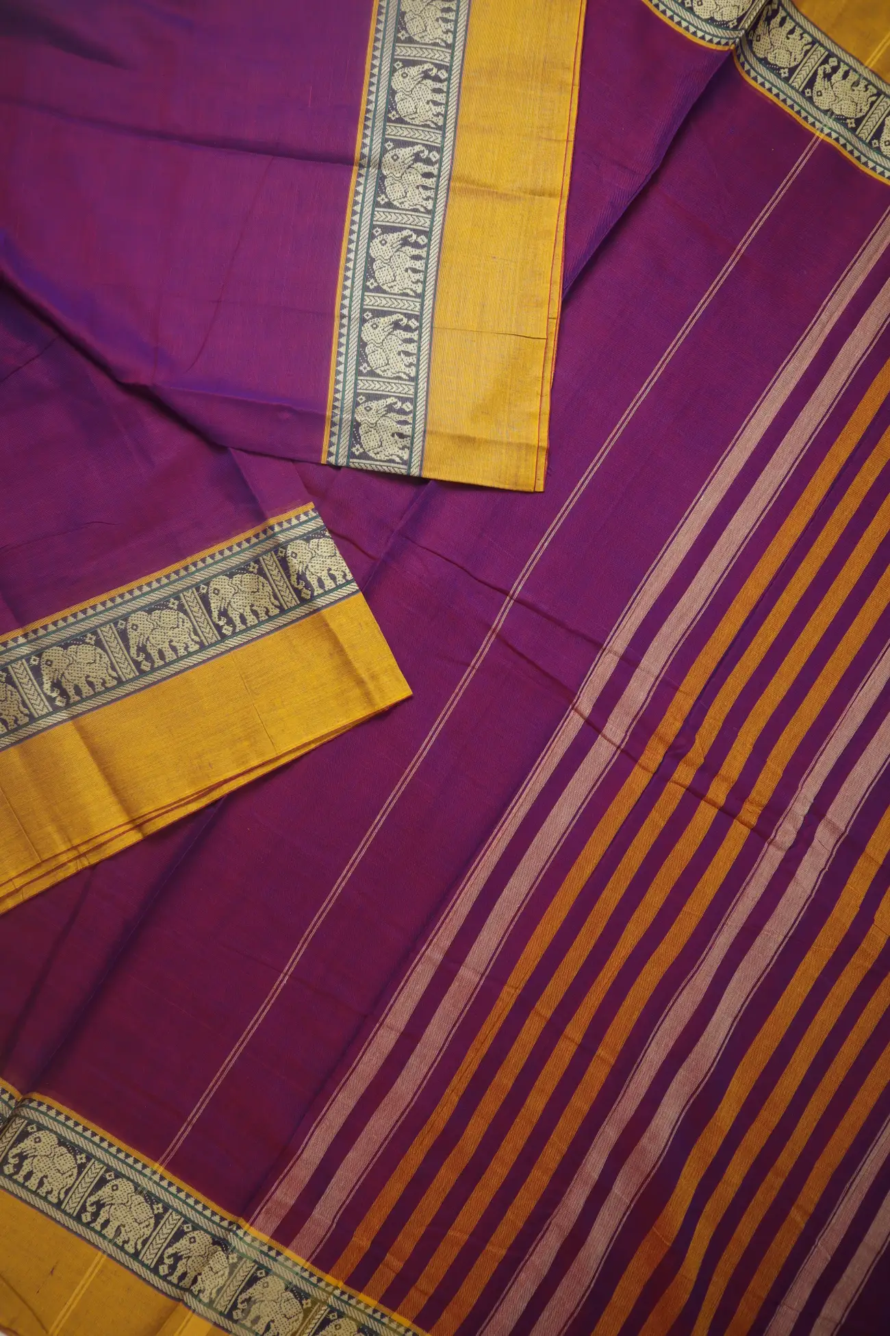 magenta-elephant-narayanpet-saree-pk002850-b