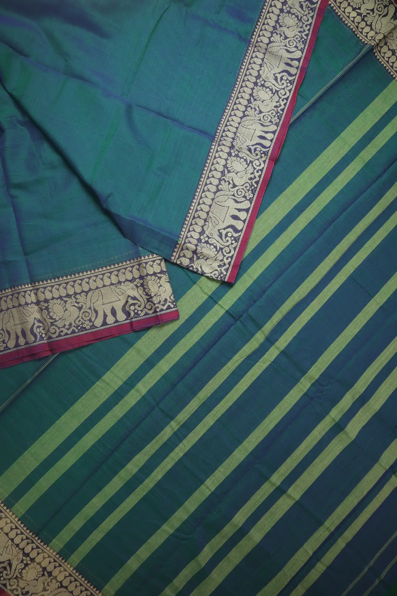 peacock-blue-mango-elephant-narayanpet-saree-pk002971-b