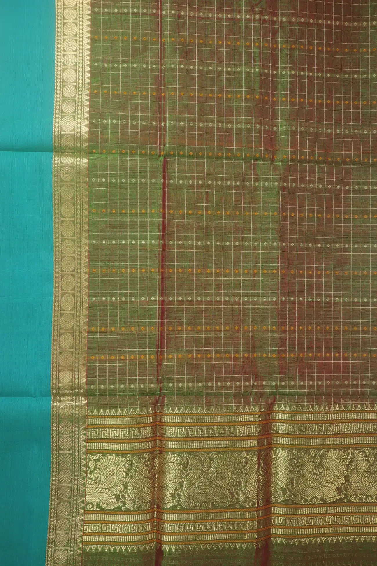 green-laksha-deepam-dual-shade-kanchi-cotton-dupatta-ksd000011-c