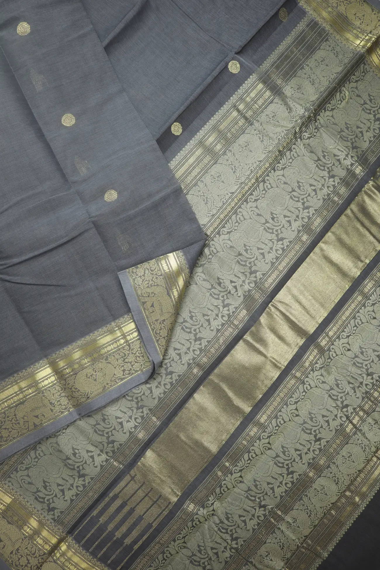 gray-elephant-bird-kanchi-cotton-saree-uu005682-b