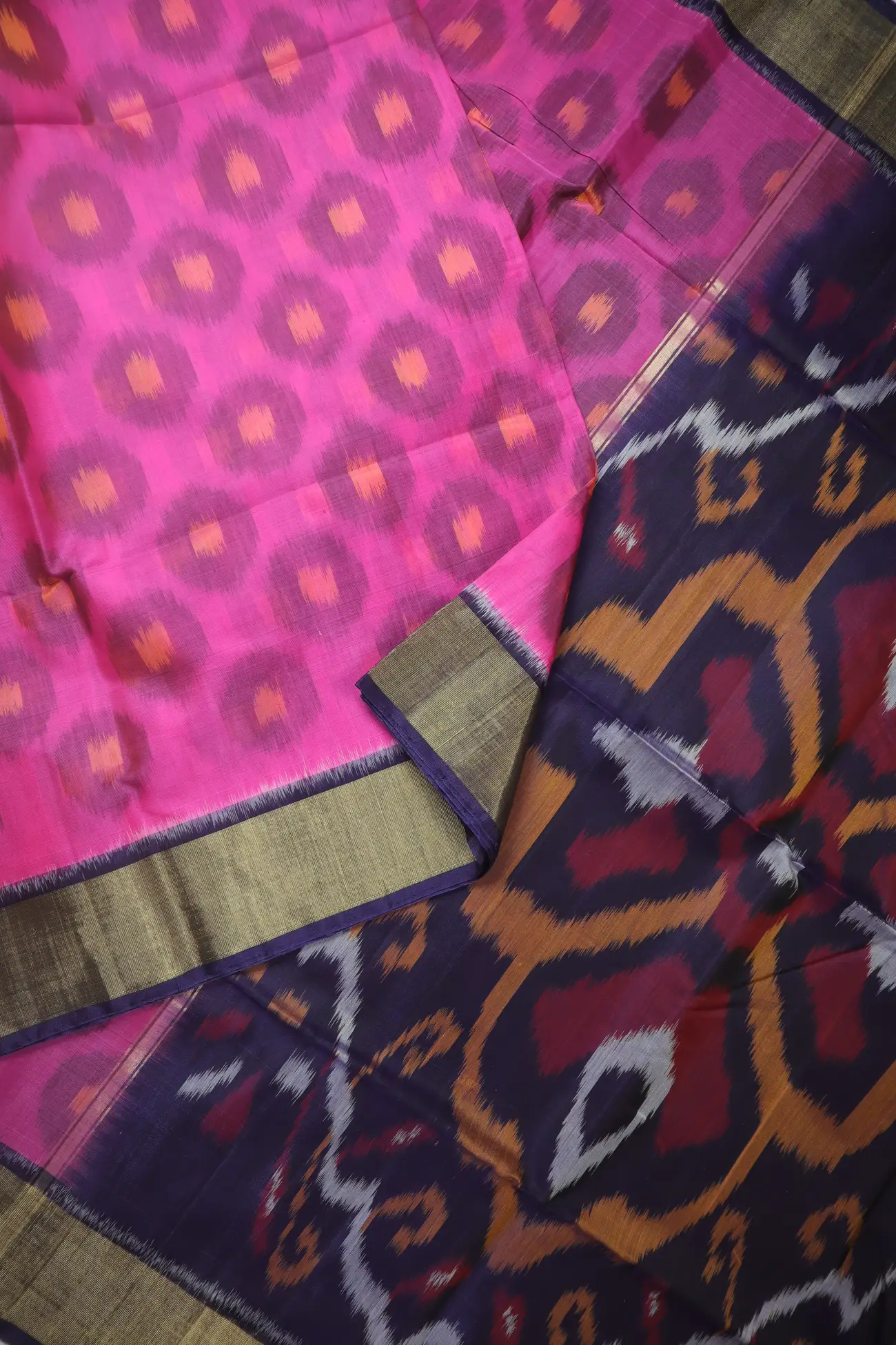 pink-ikat-pochampally-silk-cotton-saree-sc003132-b