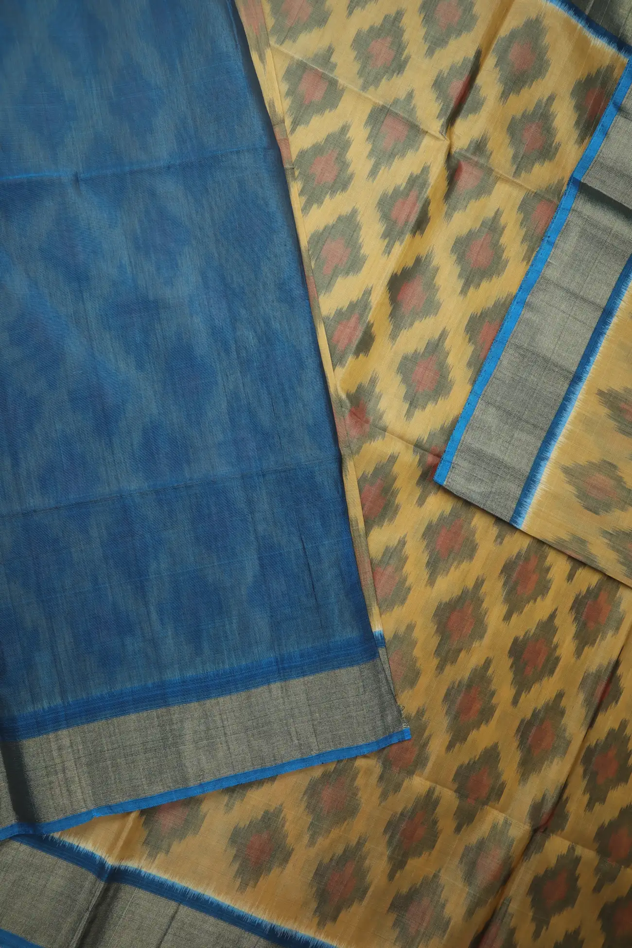 wheat-ikat-pochampally-silk-cotton-saree-sc003152-e