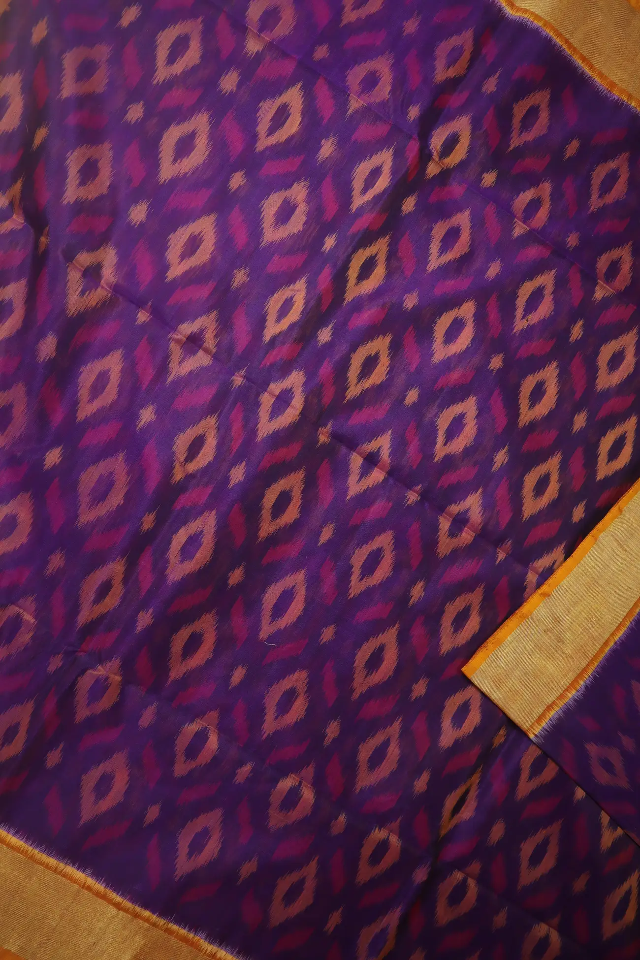 purple-ikat-pochampally-silk-cotton-saree-sc003149-d