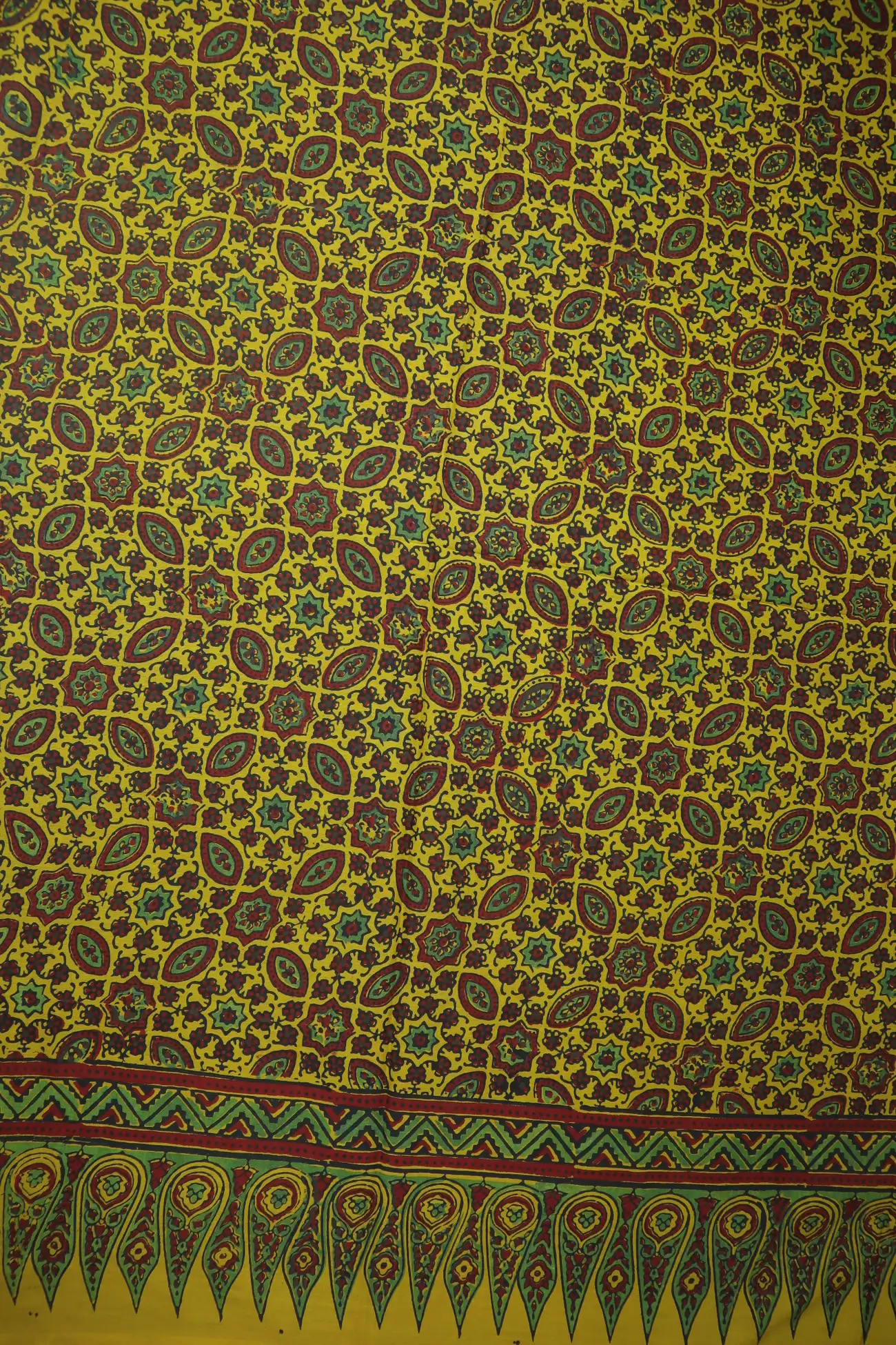 yellow-flower-ajrakh-saree-as000215-d