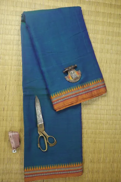 peacock-blue-temple-ruthratcham-narayanpet-fabric-soft-cotton-fabric-pf000570-a