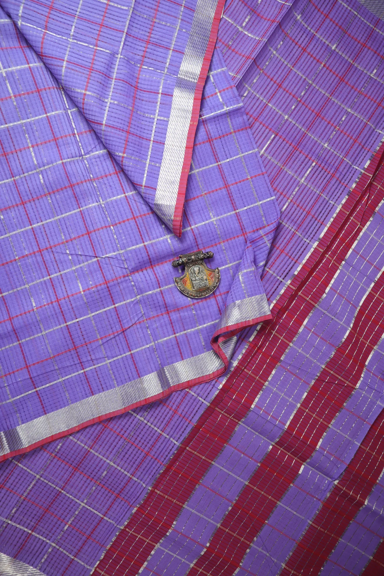 violet-missing-checks-checked-mangalagiri-saree-ml002673-a
