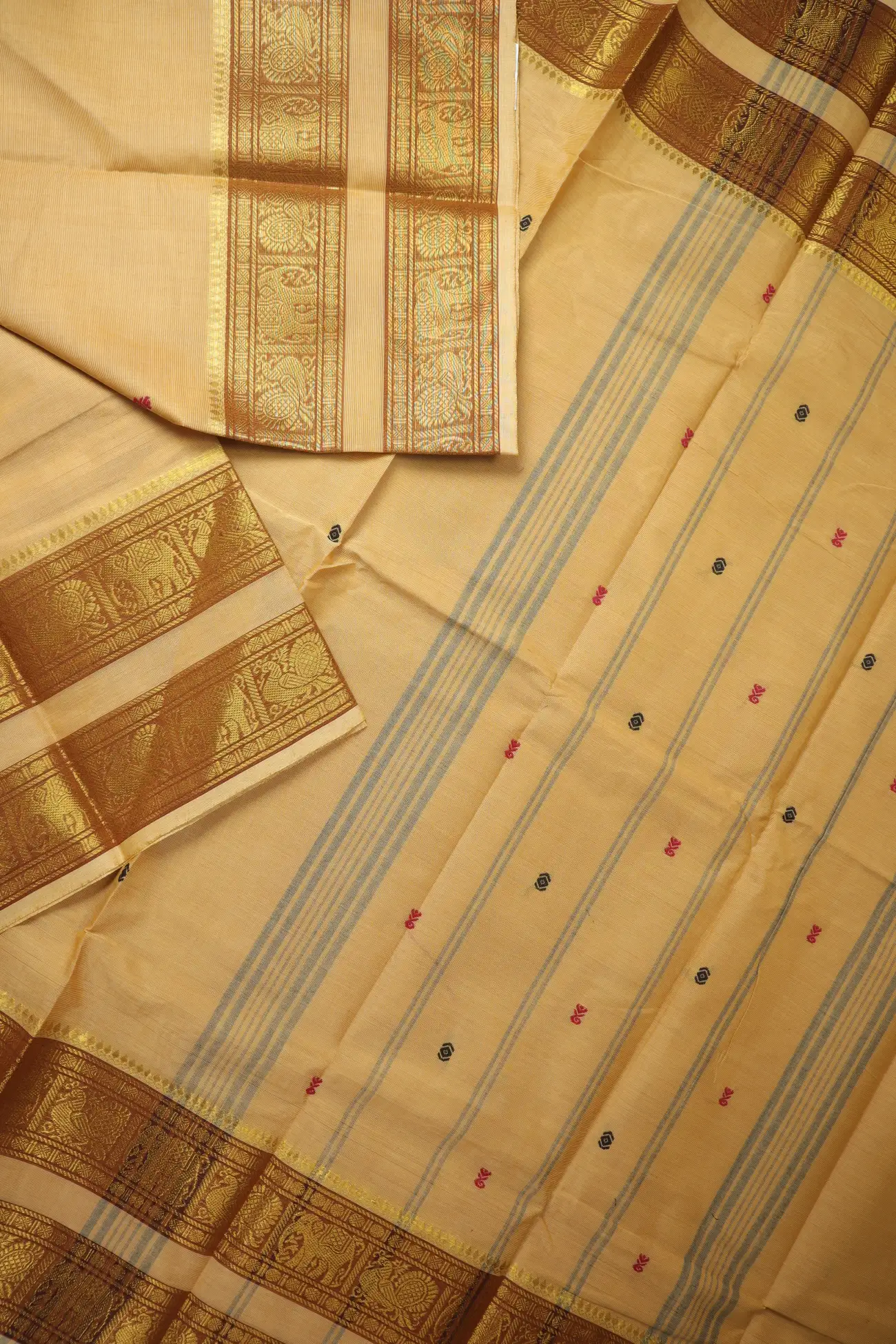 wheat-elephant-peacock-grand-chettinad-saree-gc002843-b