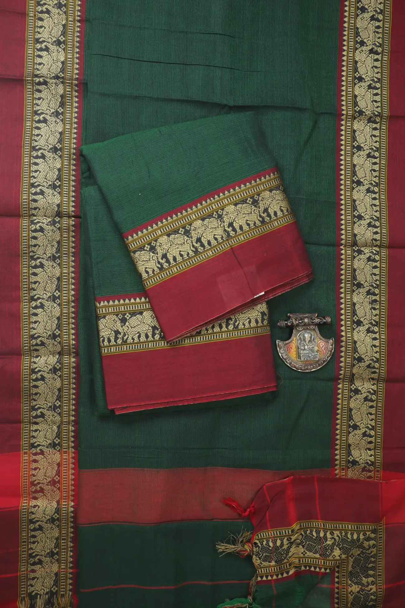 dark-green-elephant-narayanpet-dress-material-nc000094-a