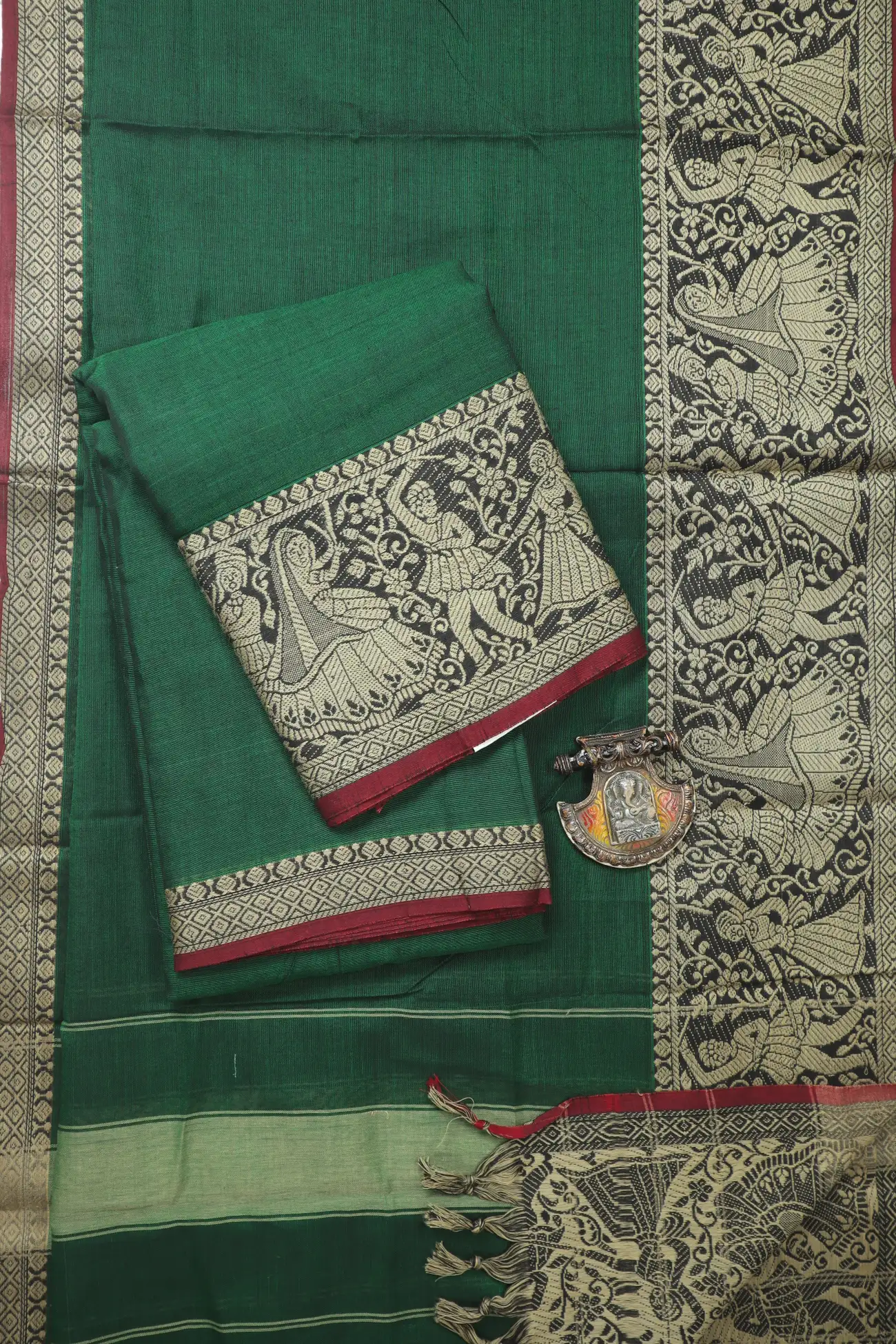 dark-green-doll-narayanpet-dress-material-nc000177-a