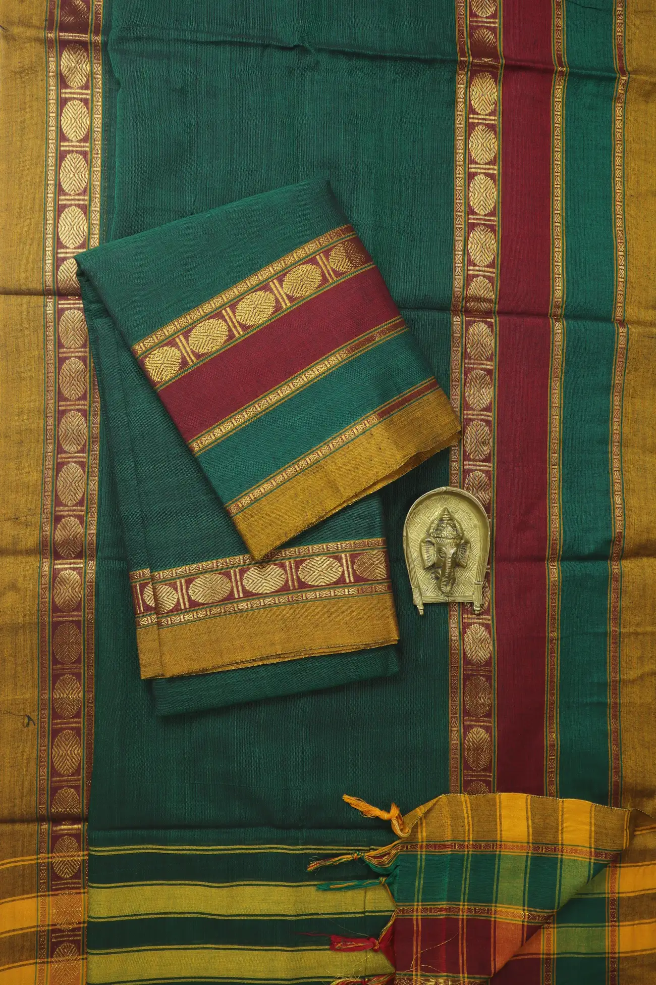 dark-green-ruthratcham-rettai-pettu-narayanpet-dress-material-nc000129-a