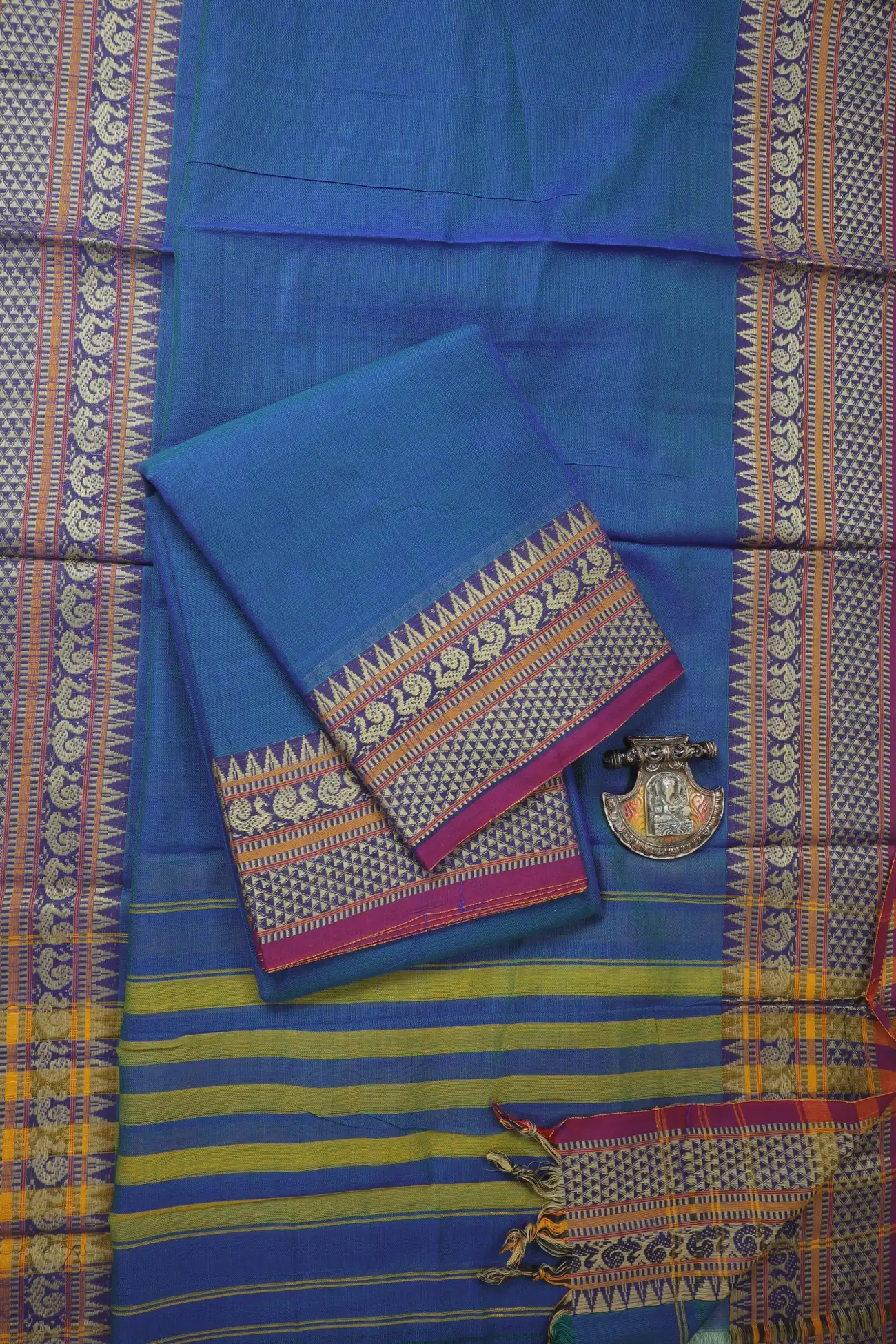 peacock-blue-peacock-temple-narayanpet-dress-material-nc000141-a