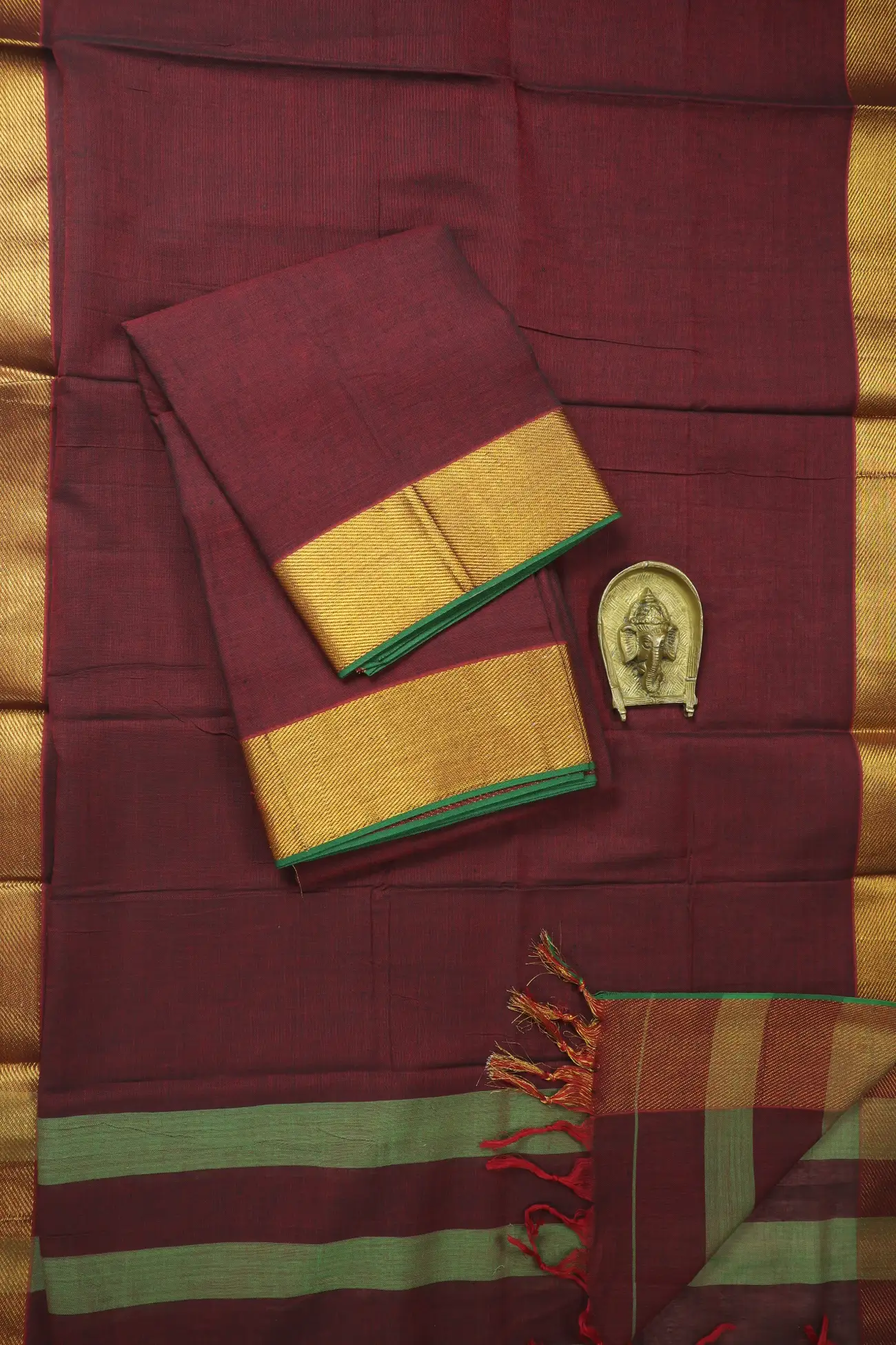 dark-maroon-bavanji-border-narayanpet-dress-material-nc000144-a