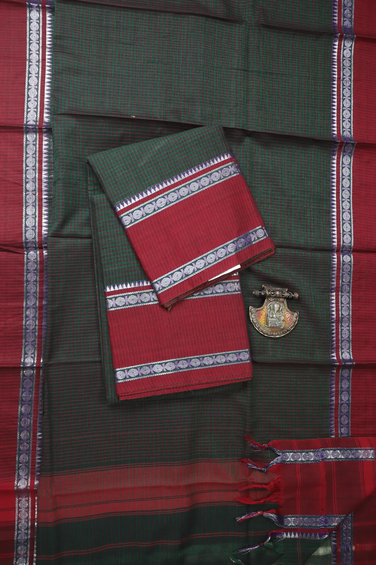 dark-green-ruthratcham-rettai-pettu-narayanpet-dress-material-nc000122-a