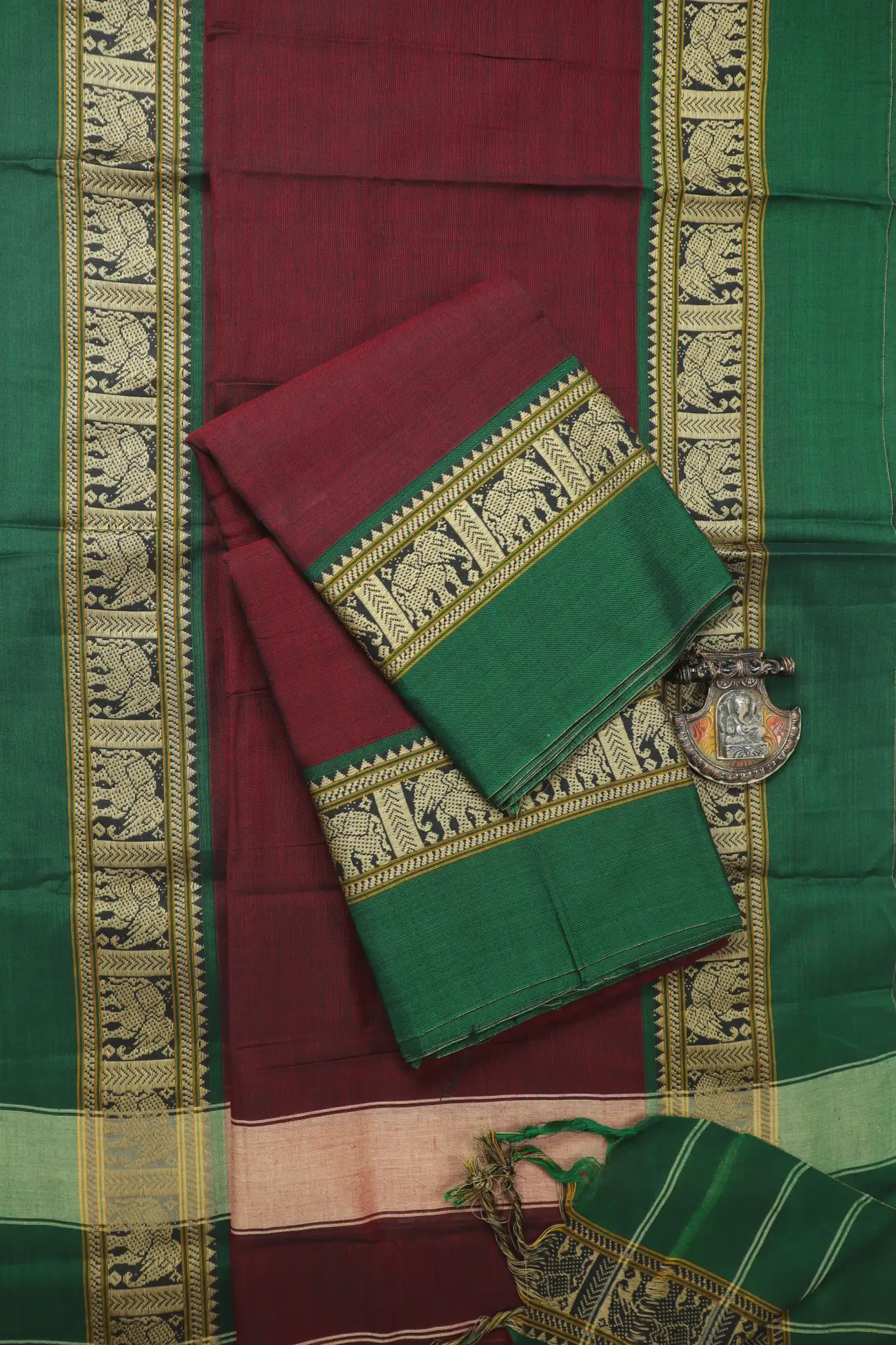 maroon-elephant-narayanpet-dress-material-nc000101-a