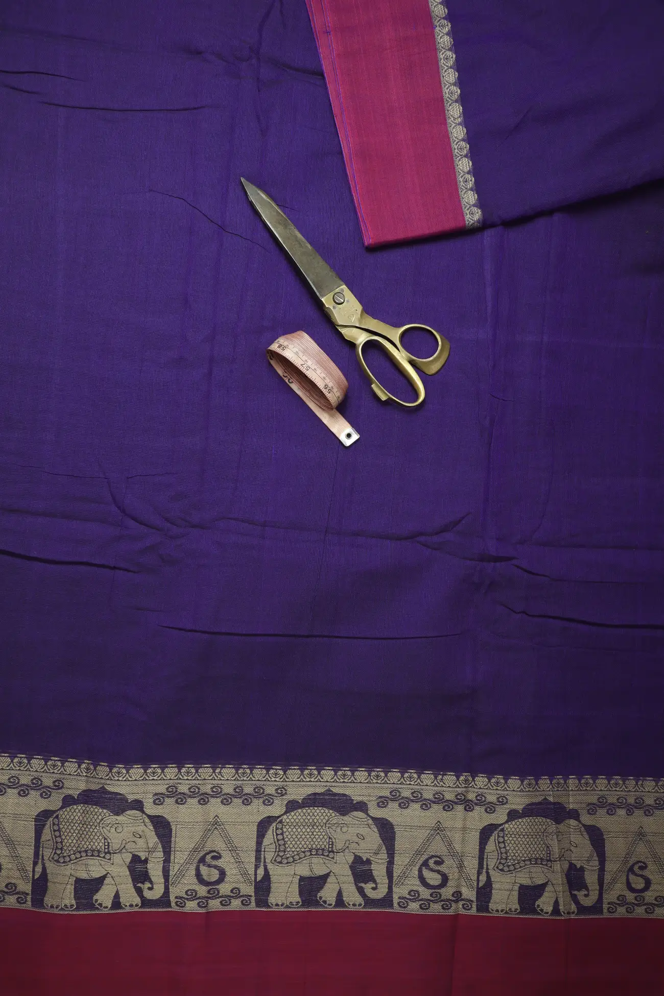 indigo-elephant-mango-narayanpet-fabric-soft-cotton-fabric-pf000604-b