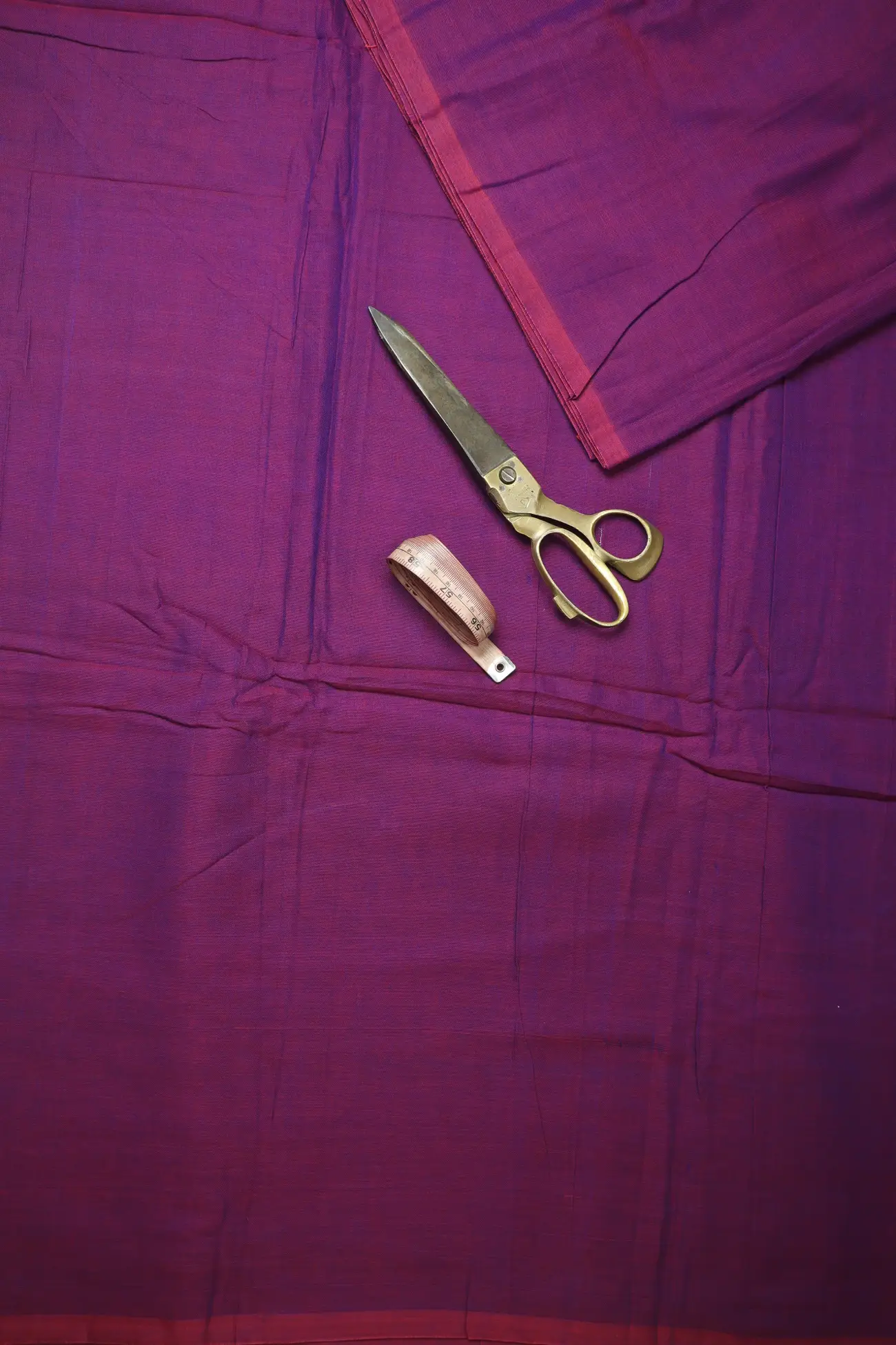 magenta-plain-narayanpet-fabric-soft-cotton-fabric-pf000582-b