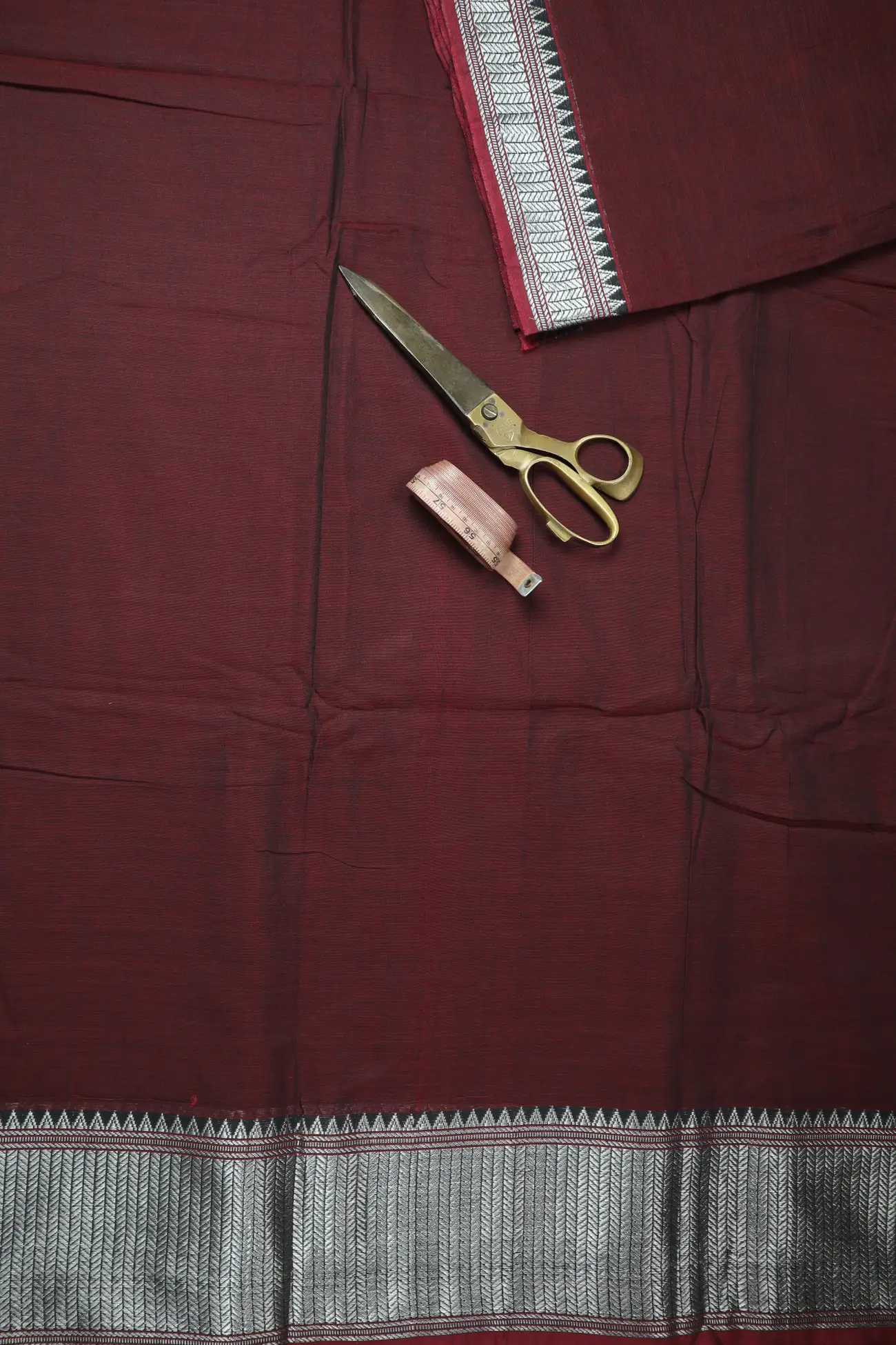 maroon-zigzag-temple-narayanpet-fabric-soft-cotton-fabric-pf000628-b