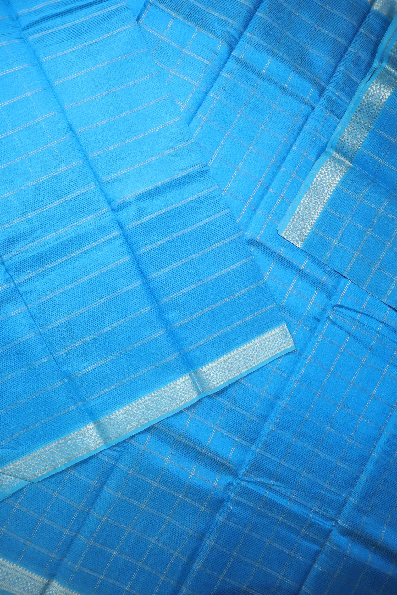 deep-sky-blue-checked-mangalagiri-silk-cotton-sarees-mls000427-e