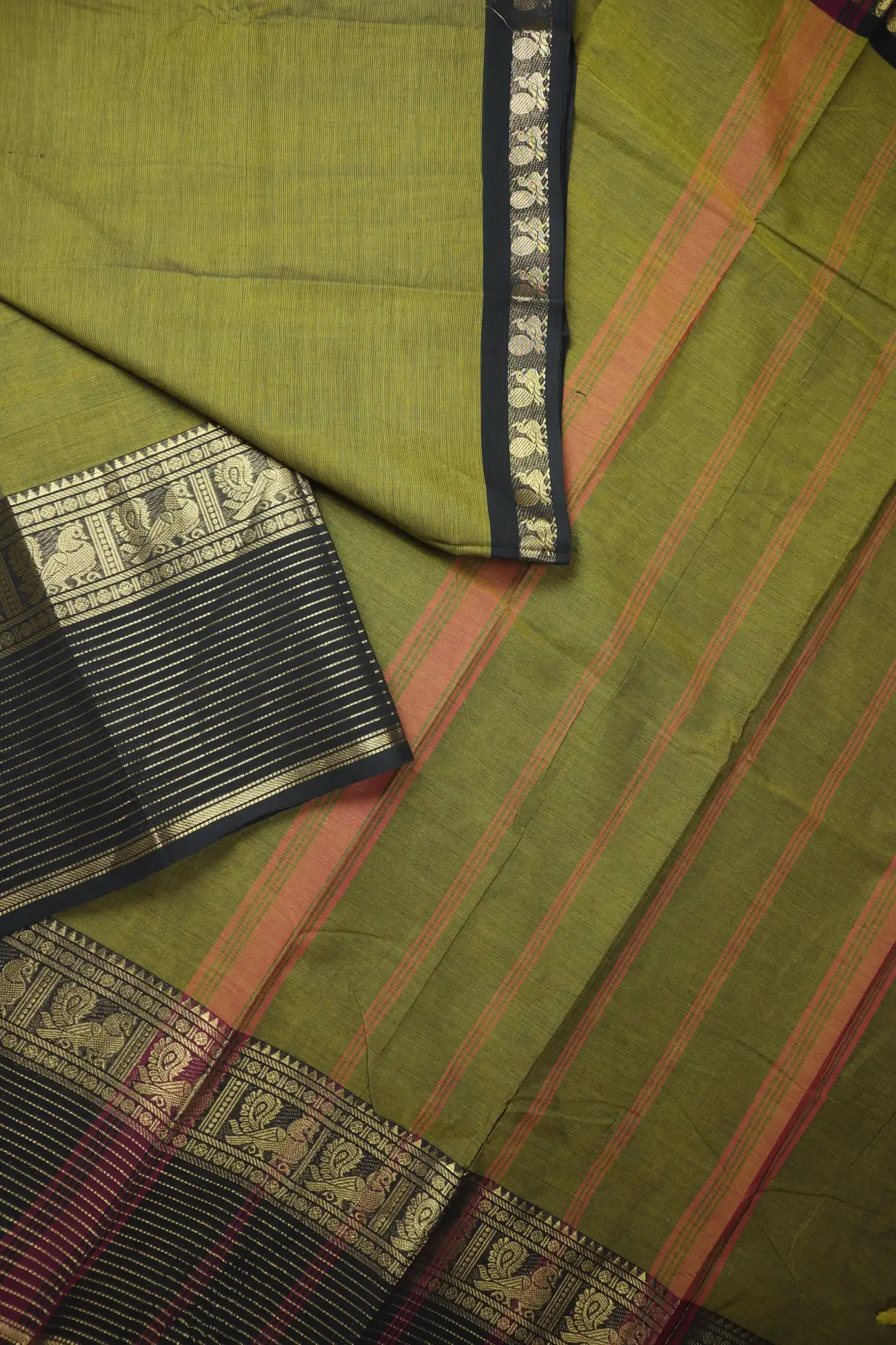 dark-khaki-peacock-ruthratcham-grand-chettinad-saree-gc002869-b