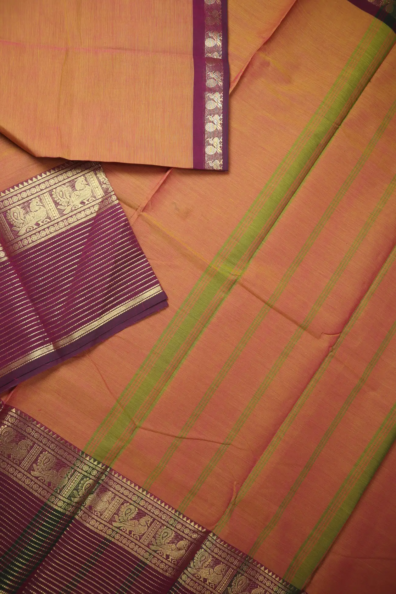 light-coral-peacock-ruthratcham-grand-chettinad-saree-gc002868-b
