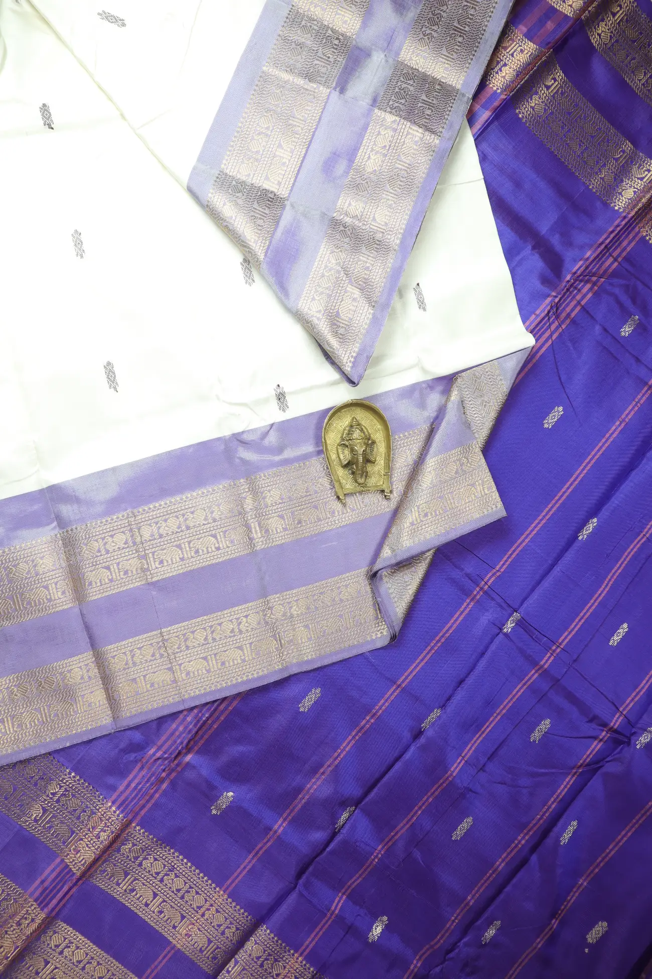 white-elephant-peacock-banana-pith-silk-saree-bps000655-a