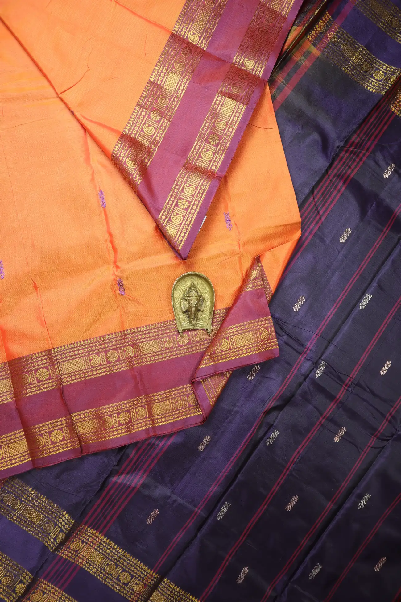 orange-mango-kamalam-butta-banana-pith-silk-saree-bps000653-a