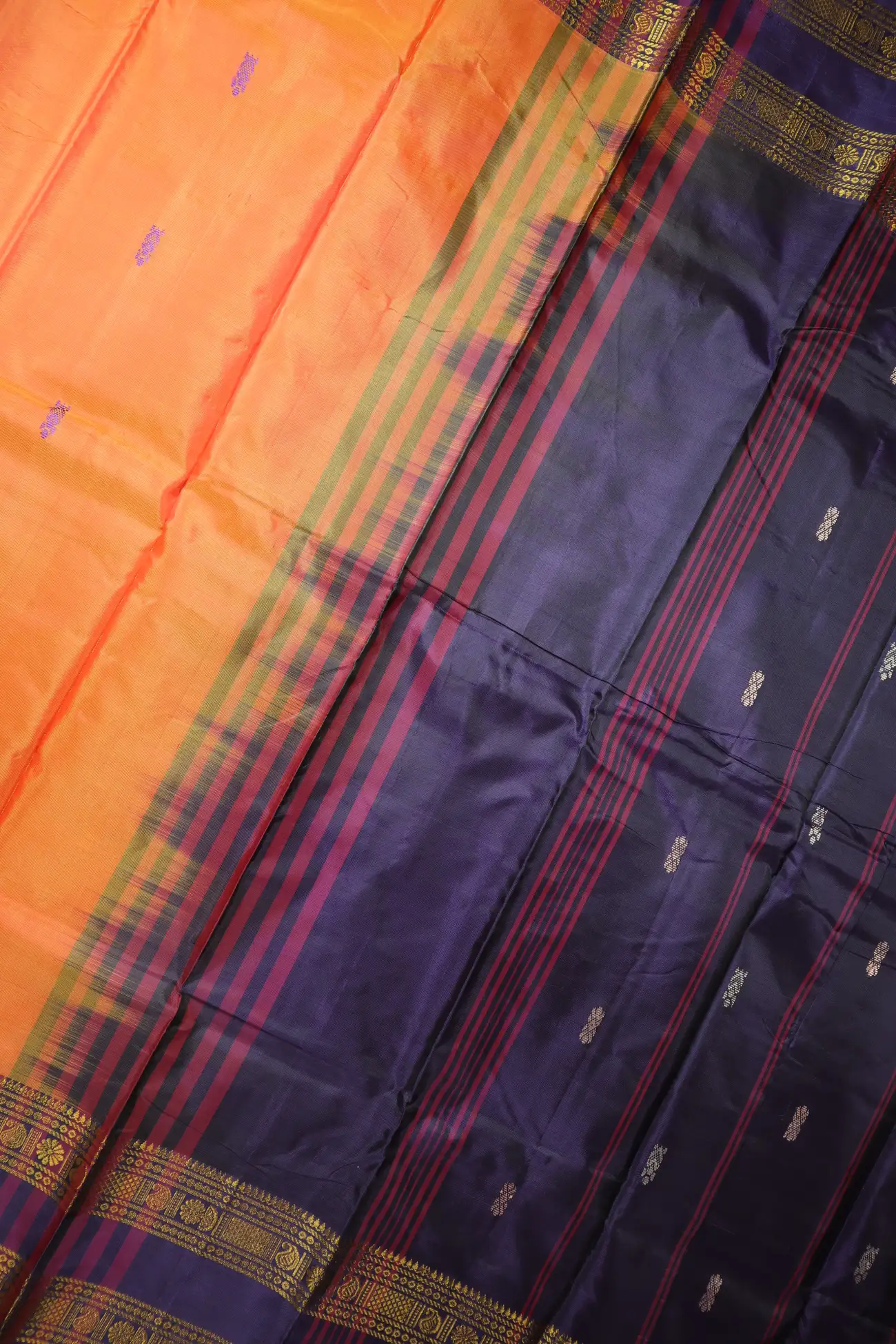 orange-mango-kamalam-butta-banana-pith-silk-saree-bps000653-c