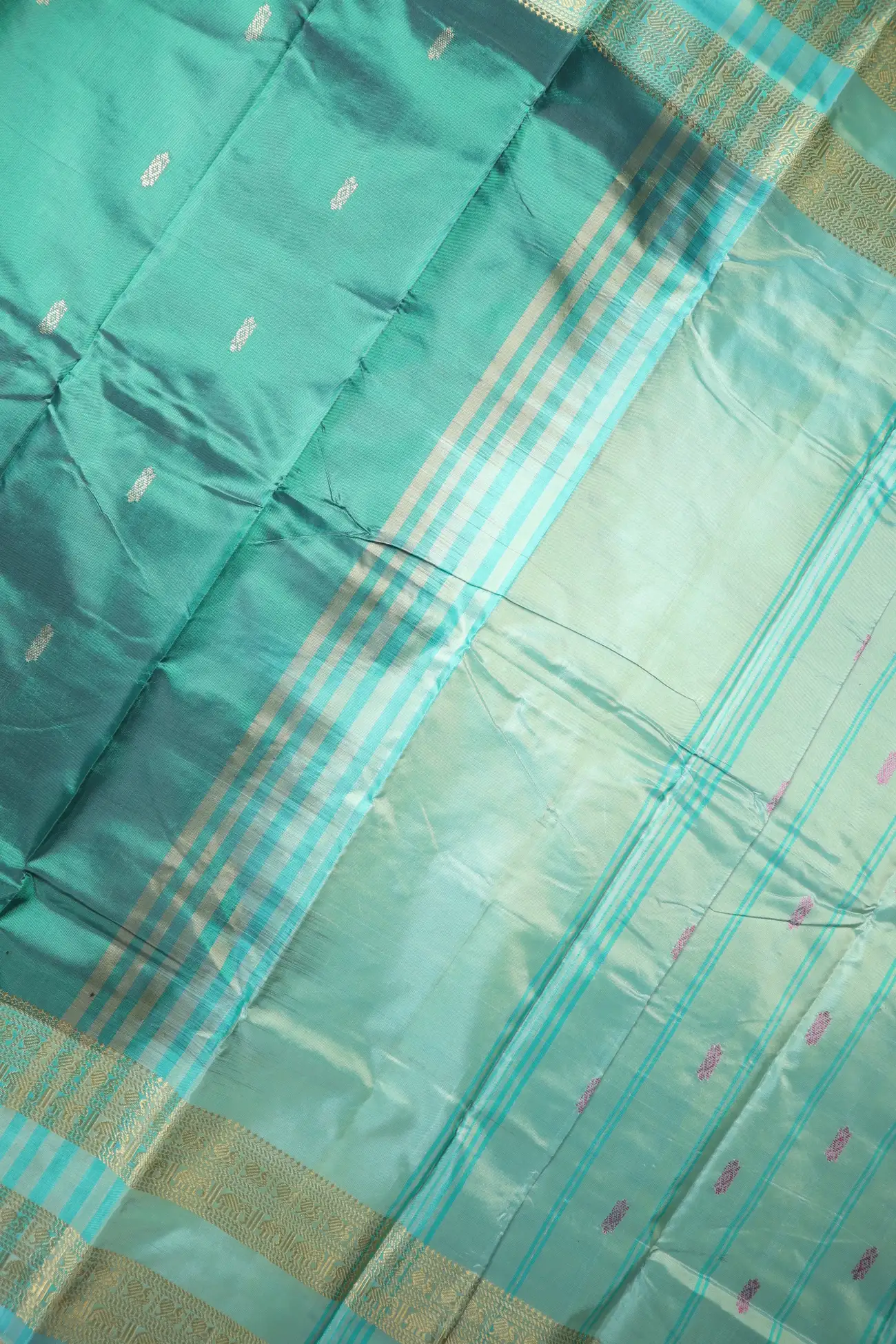 teal-elephant-peacock-rettai-pettu-banana-pith-silk-saree-bps000657-c