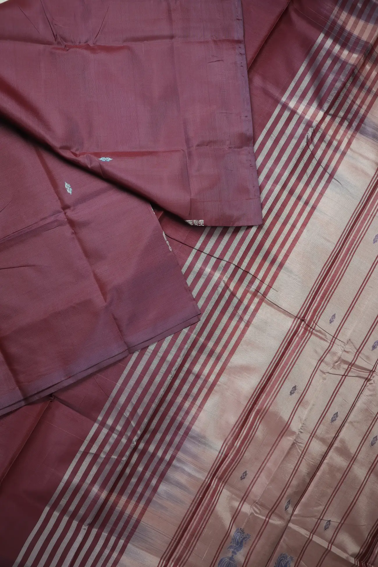 brown-peacock-banana-pith-silk-saree-bps000644-b