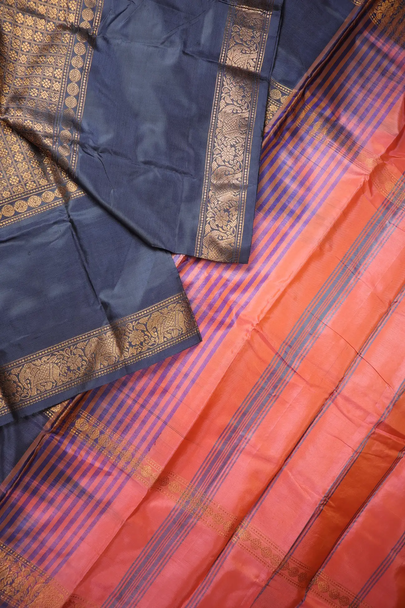 navy-twenty-thousand-butta-ruthratcham-banana-pith-silk-saree-bps000703-b