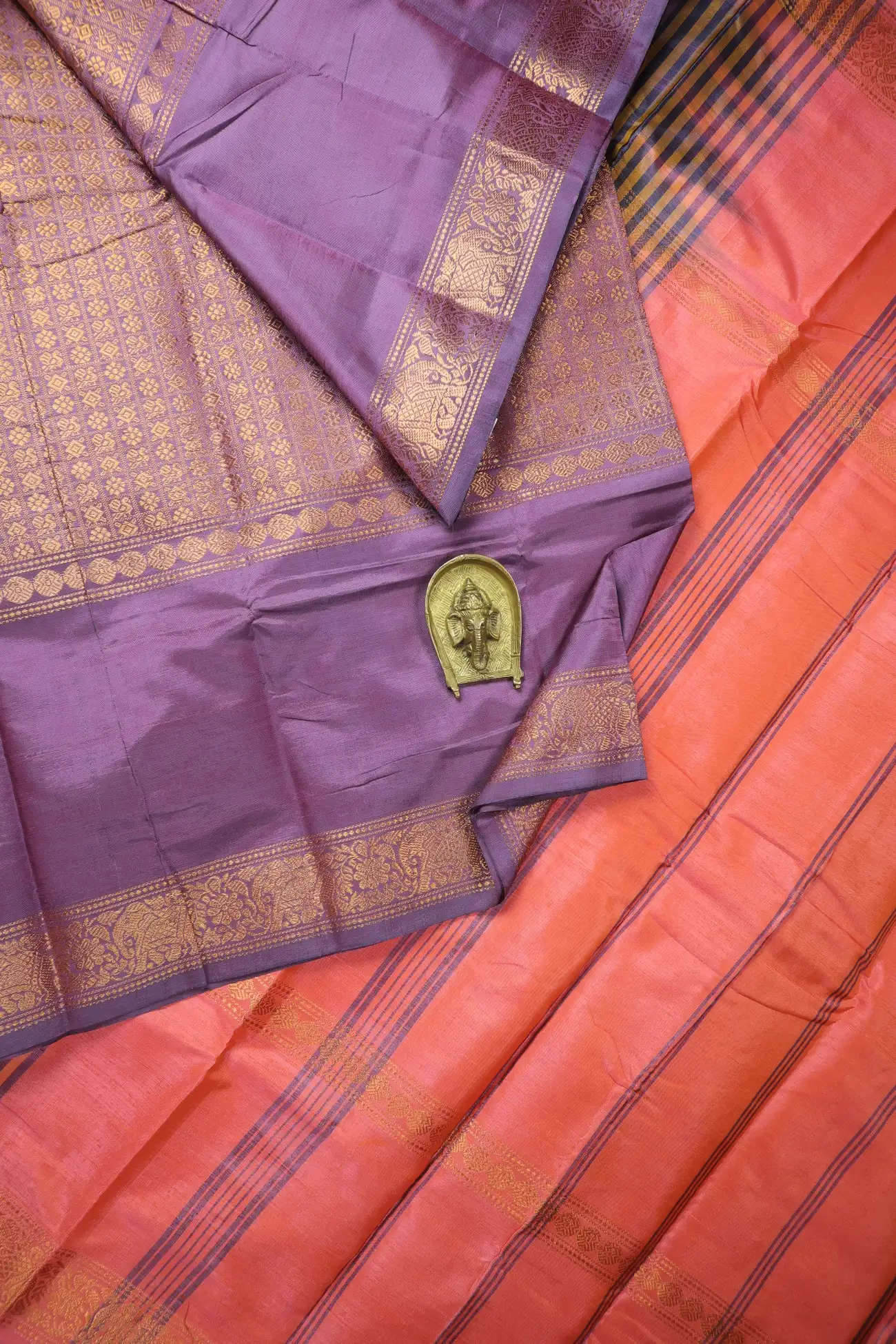 plum-elephant-twenty-thousand-butta-banana-pith-silk-saree-bps000701-a