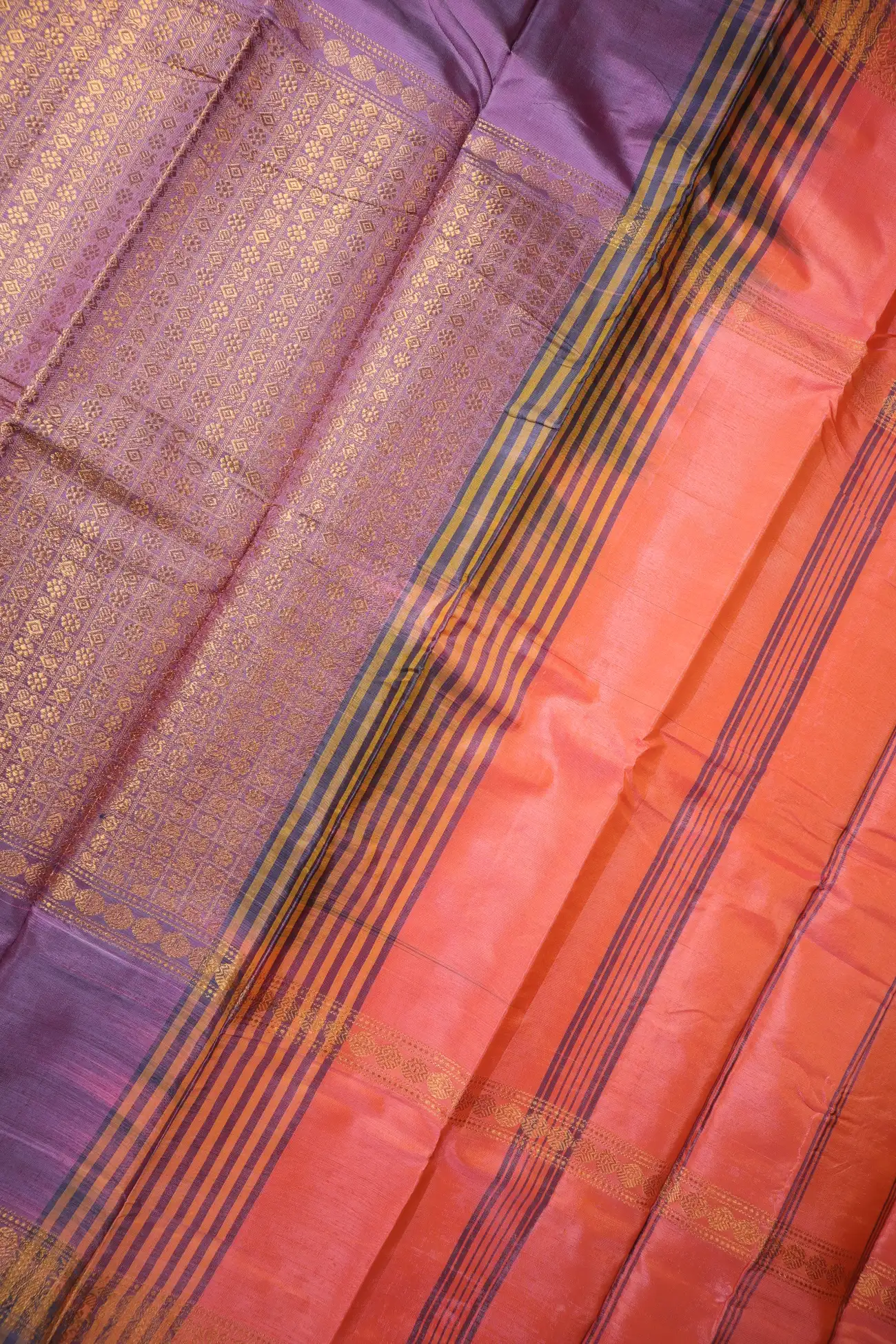 plum-elephant-twenty-thousand-butta-banana-pith-silk-saree-bps000701-c