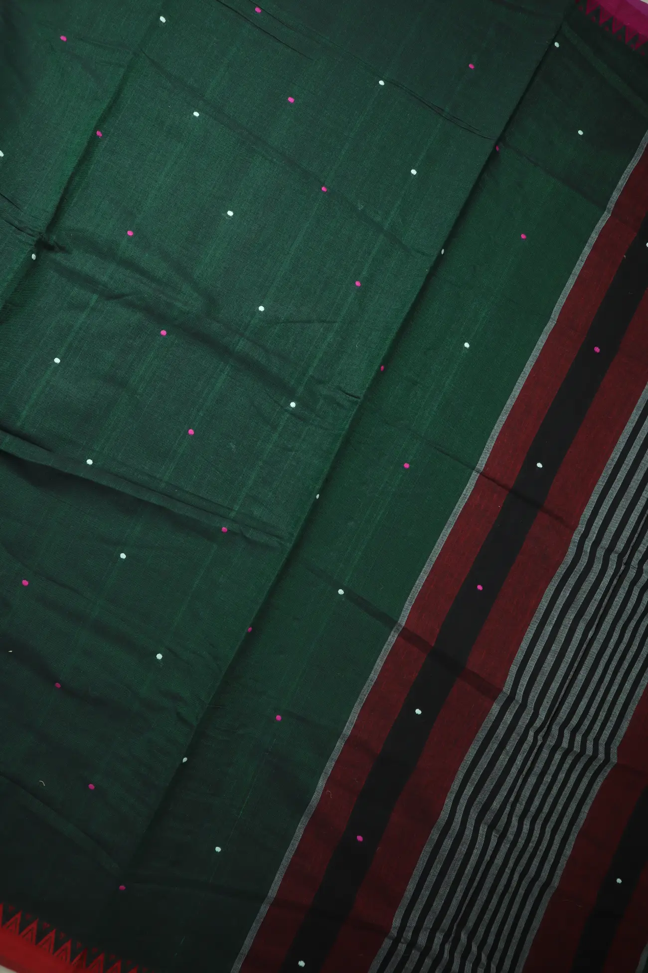dark-green-temple-begumpuri-saree-kv001509-c