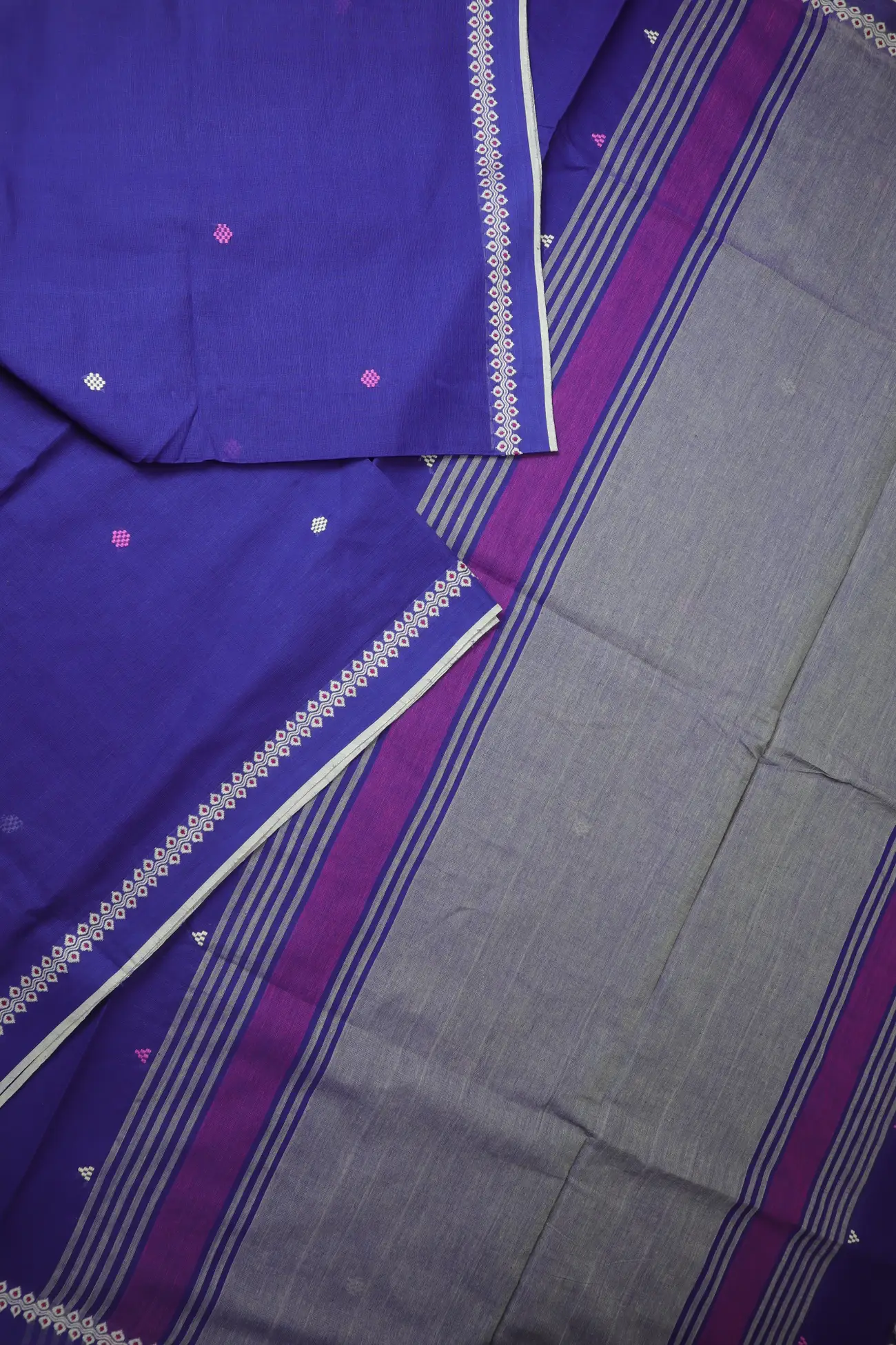 blue-flower-begumpuri-saree-kv001496-b